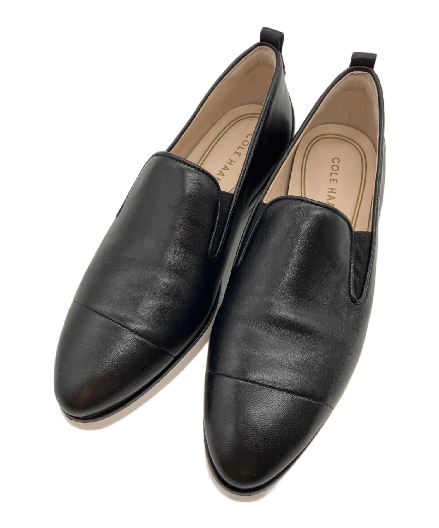 【未使用美品】COLE HAAN 本革 8W BLACK ローファー/スリッポン 中古・古着通販】COLE HAAN (コールハーン) グランドアンビション