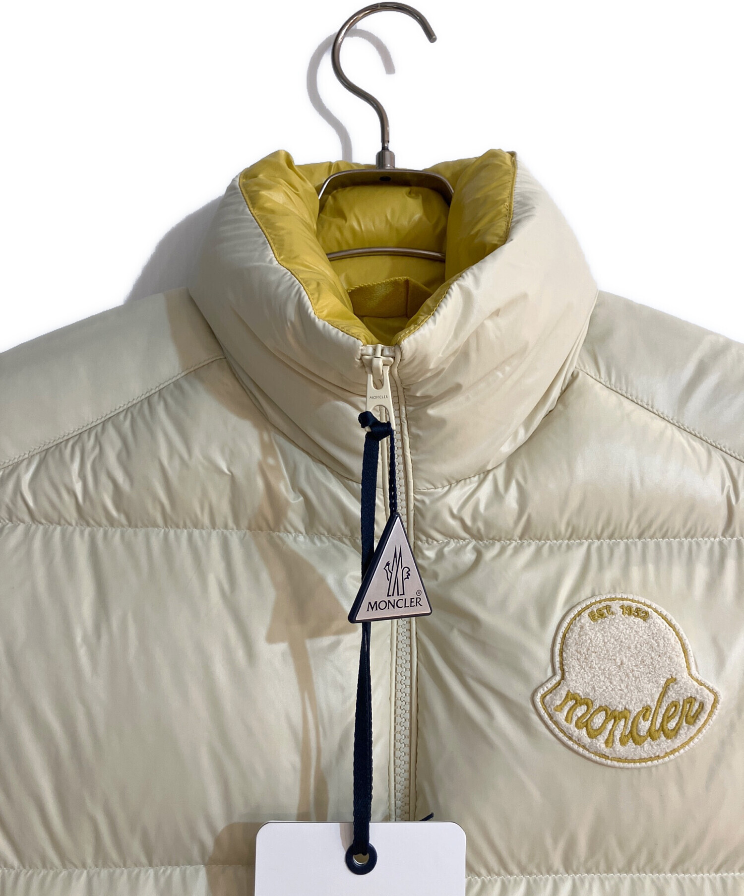 中古・古着通販】MONCLER (モンクレール) LIPSIダウンベスト ホワイト