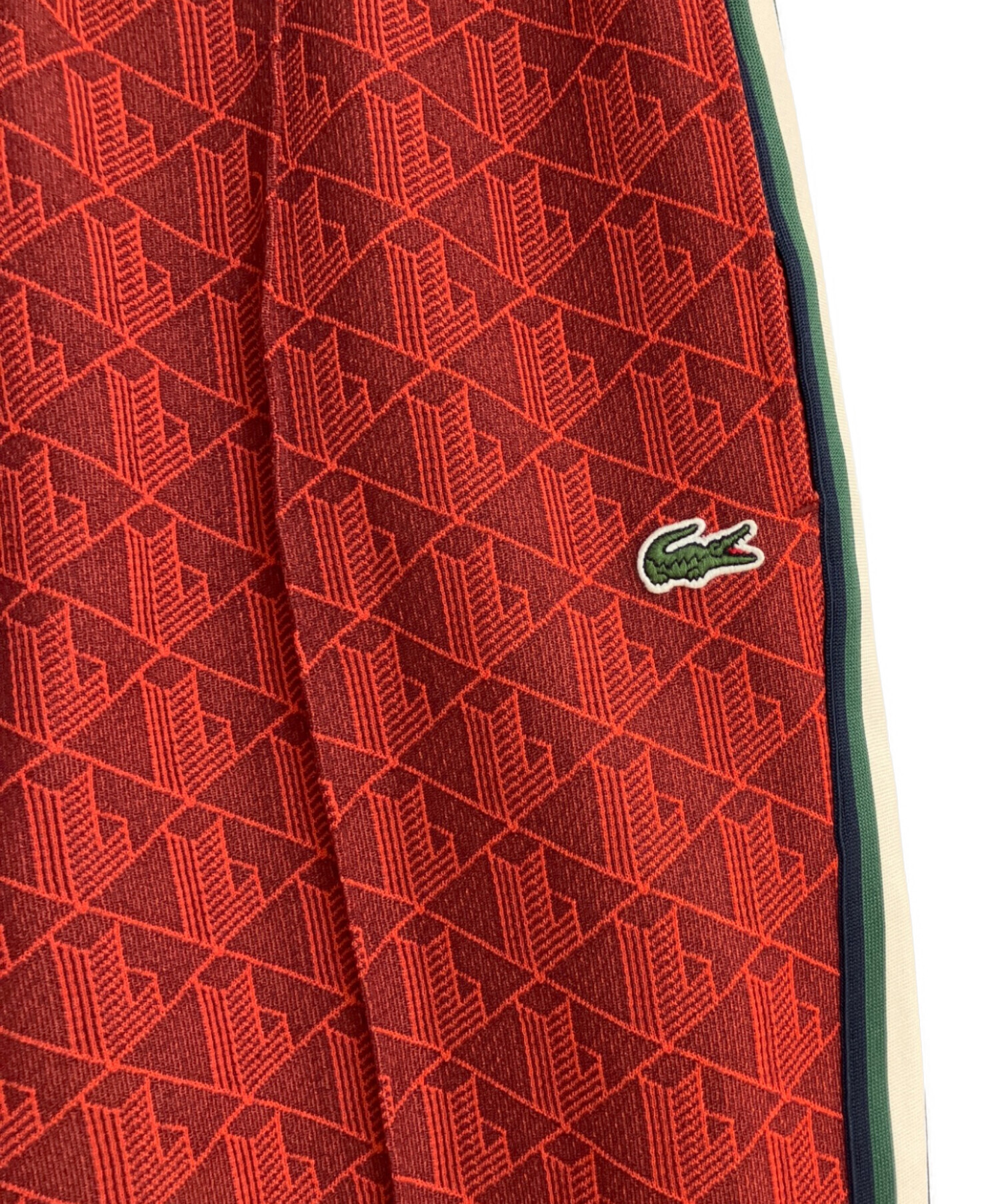中古・古着通販】LACOSTE (ラコステ) サイドテーピングモノグラムジャ