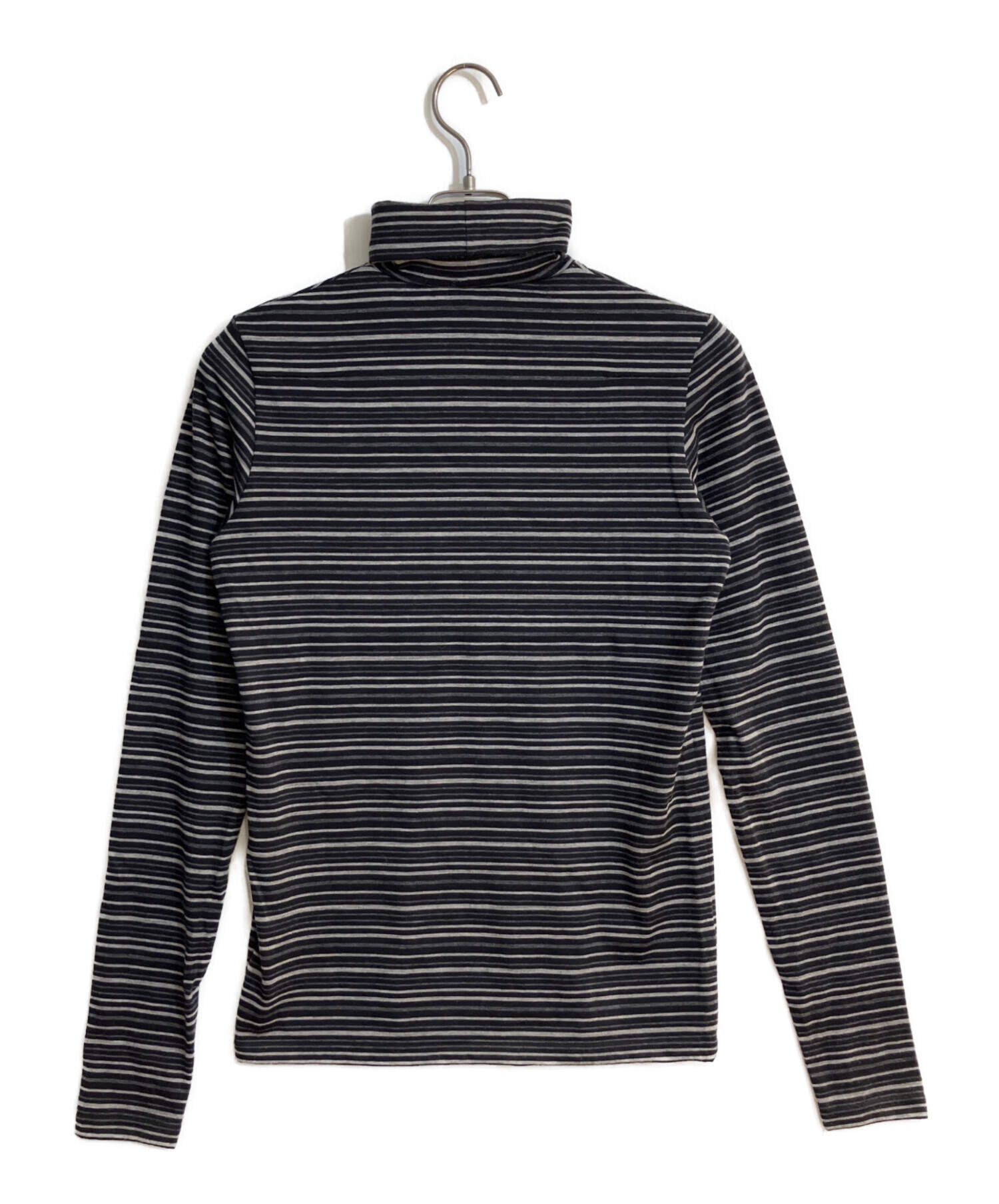 Dior HOMME ディオール 05 ボーダー タートルネック カットソー 中古・古着通販】Dior Homme (ディオール オム) ボーダー