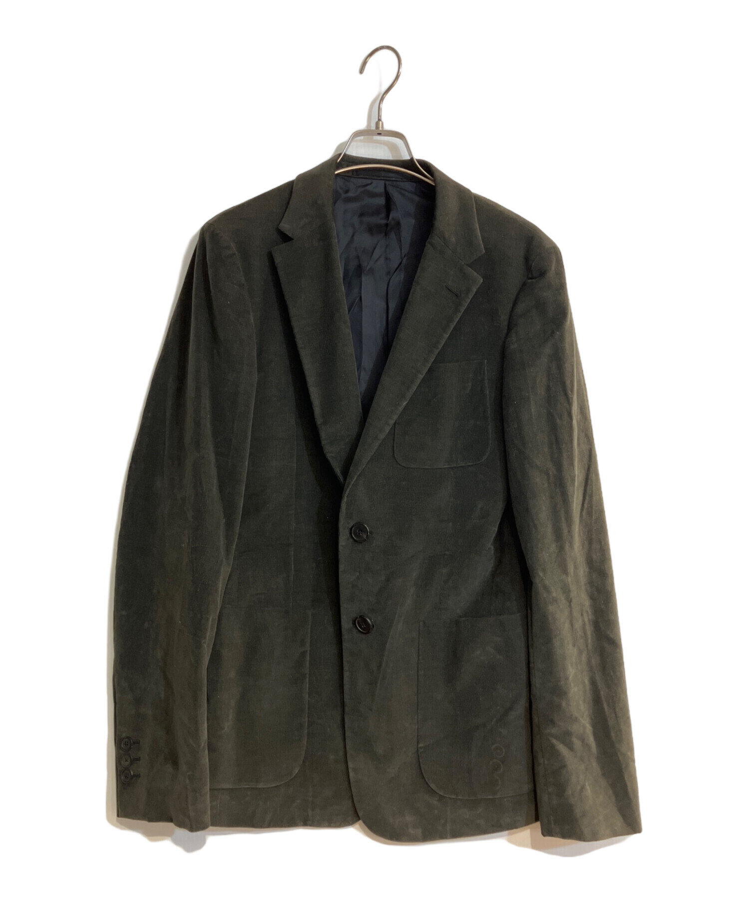 中古・古着通販】PRADA (プラダ) 細畝コーデュロイ 2B テーラード
