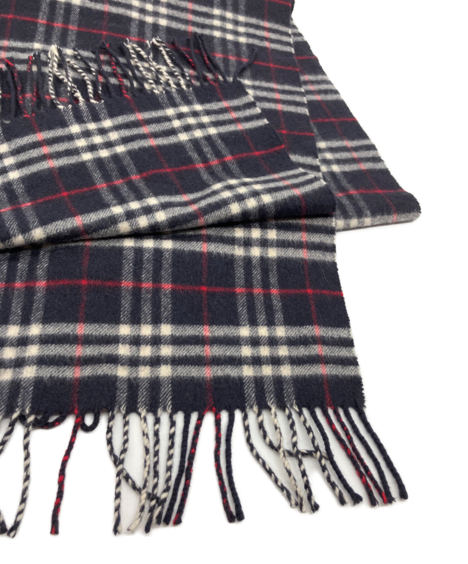 中古・古着通販】BURBERRY (バーバリー) カシミヤ100％ノバチェック