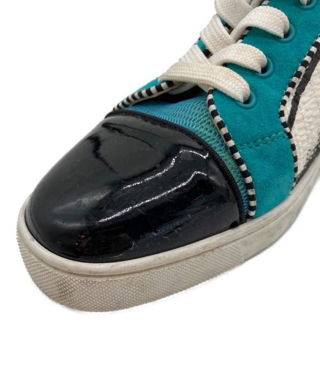 Christian Louboutin キャンバス スニーカー 中古・古着通販】Christian Louboutin (クリスチャン・ルブタン