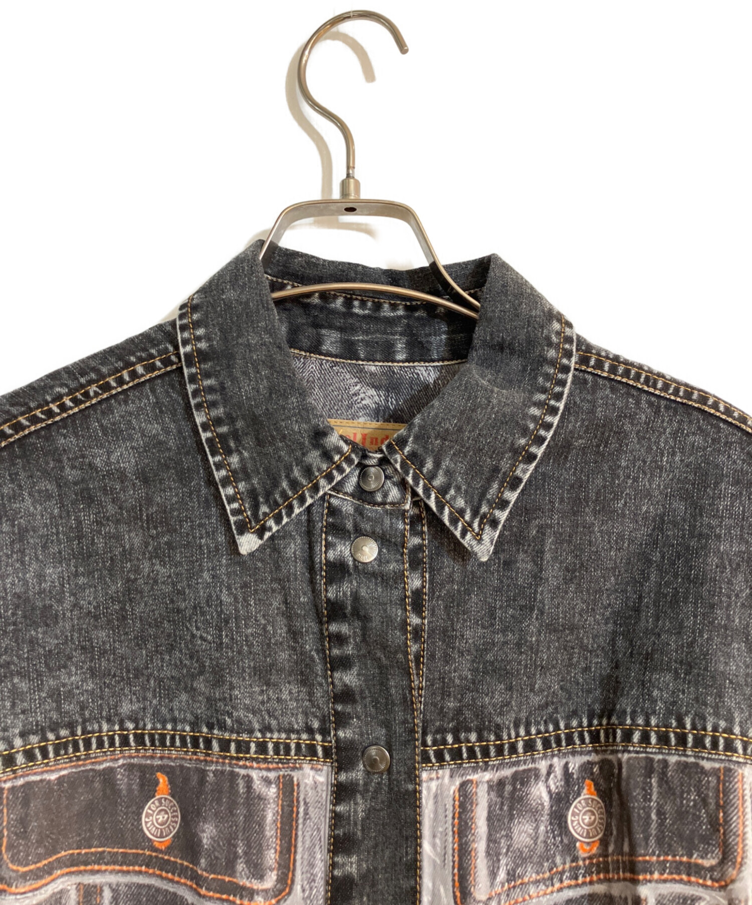 中古・古着通販】DIESEL (ディーゼル) D-ANISH-A ブラックデニム