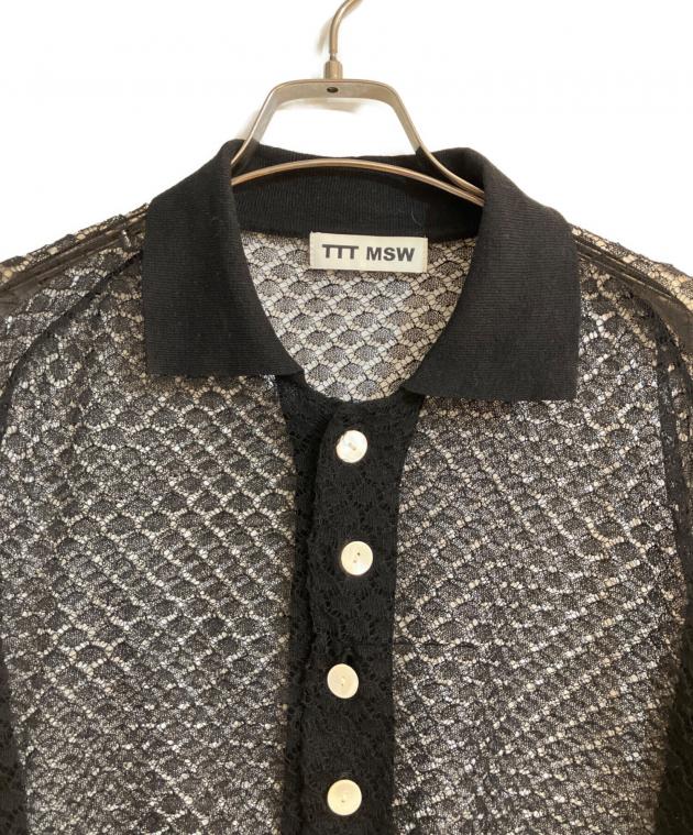 TTT MSW カモフラージュ カーディガン L 中古・古着通販】TTT MSW (ティー) See-Through Knit Cardigan