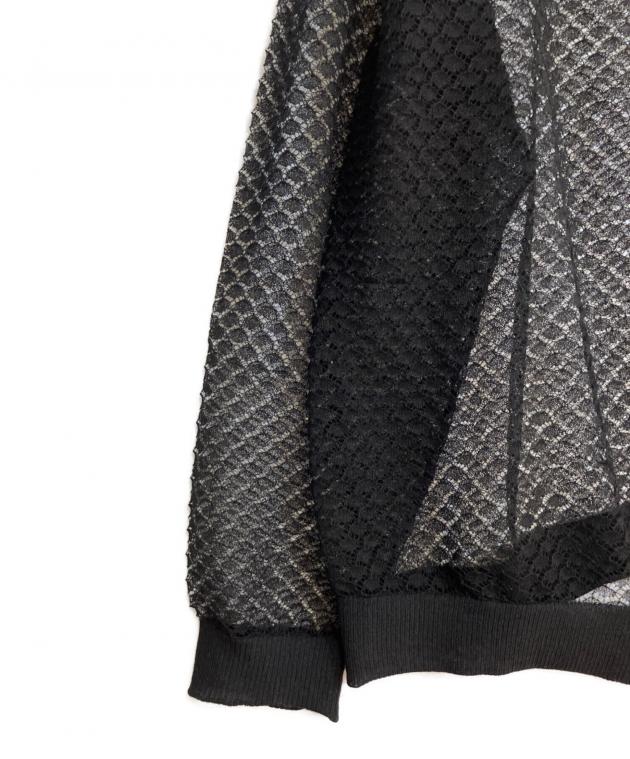 中古・古着通販】TTT MSW (ティー) See-Through Knit Cardigan