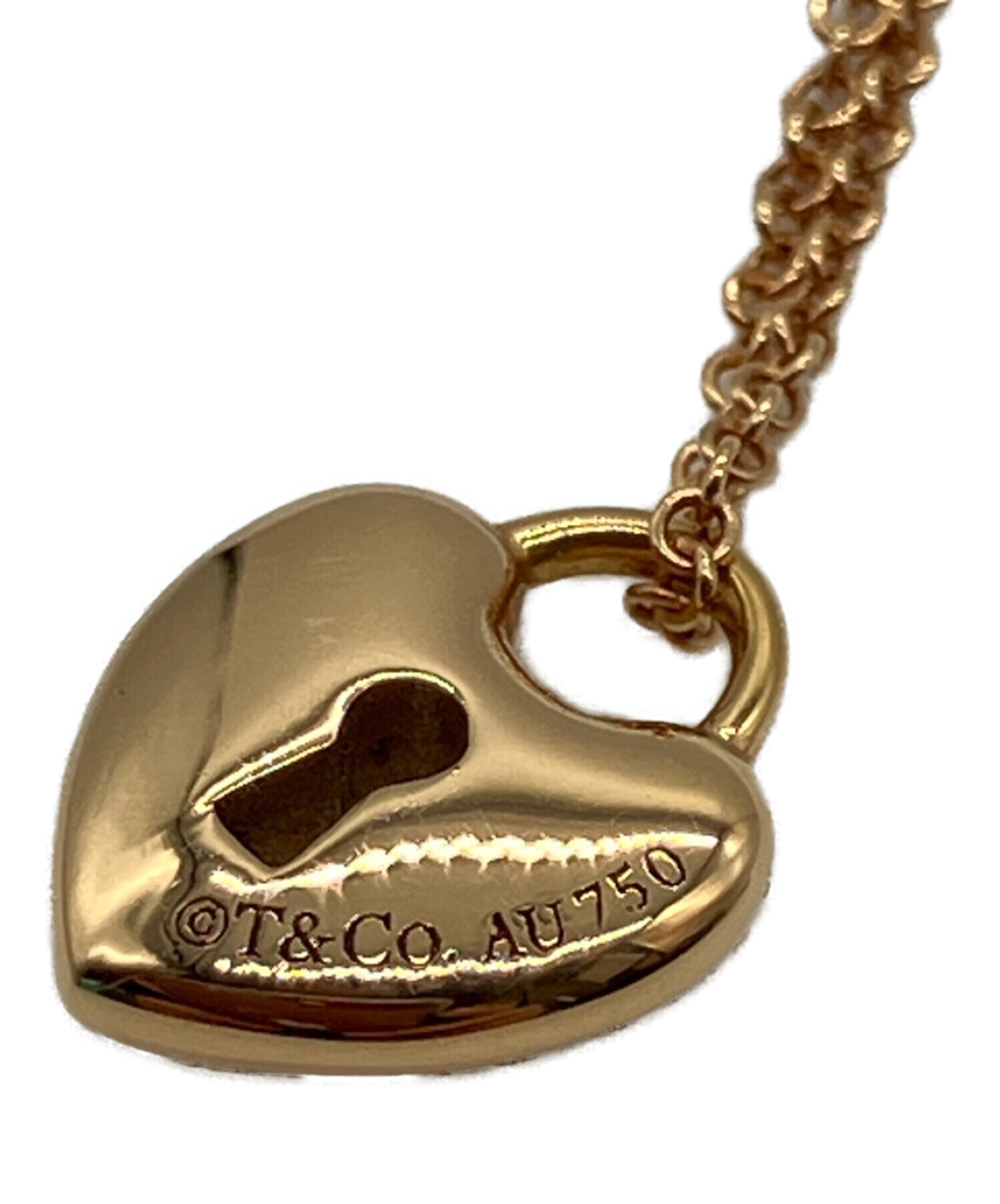中古・古着通販】TIFFANY & Co. (ティファニー) AU750 ハートロック