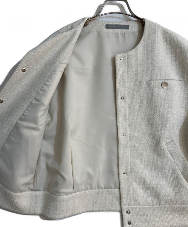 Theory ボクシーベスト 中古・古着通販】theory luxe (セオリーリュクス) ツイードボクシー