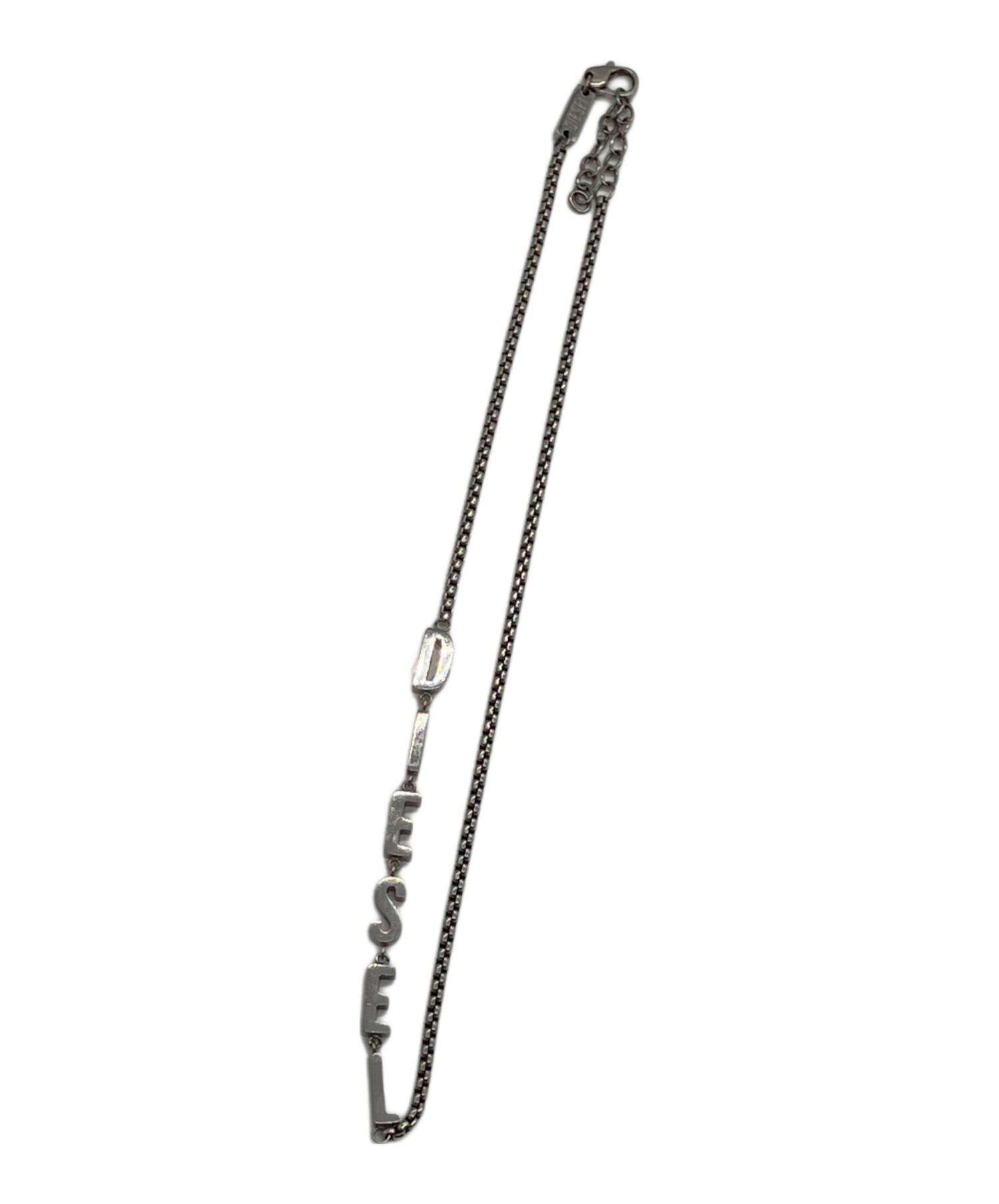 中古・古着通販】DIESEL (ディーゼル) ネックレス シルバー｜ブランド