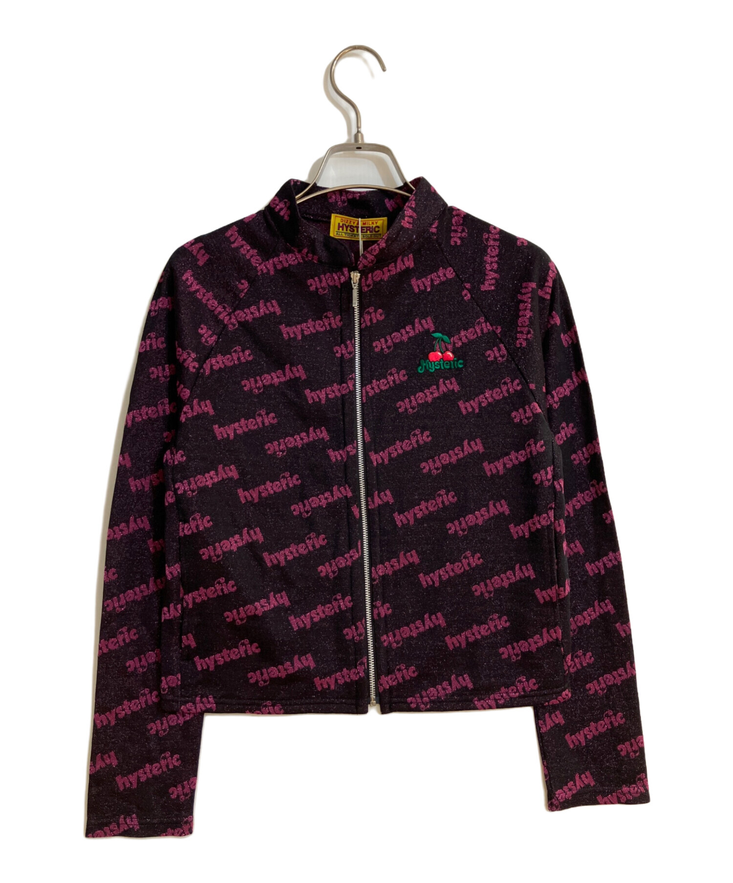 良品✨レア✨ヒステリックグラマー  両袖レース刺繍仕立て ジップアップジャージ 中古・古着通販】Hysteric Glamour (ヒステリックグラマー) CHEERY刺繍
