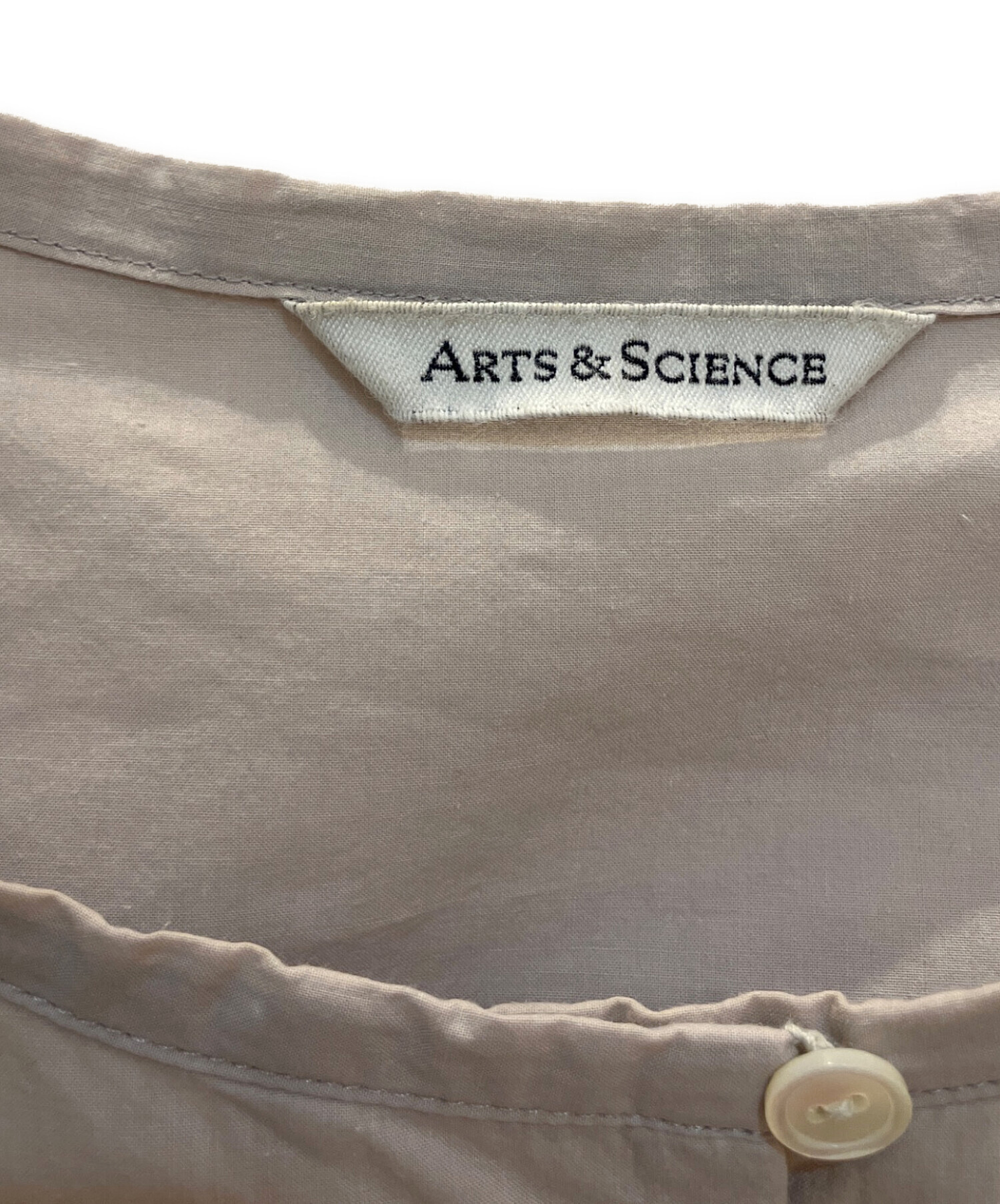 中古・古着通販】ARTS&SCIENCE (アーツアンドサイエンス) 25SS ノー