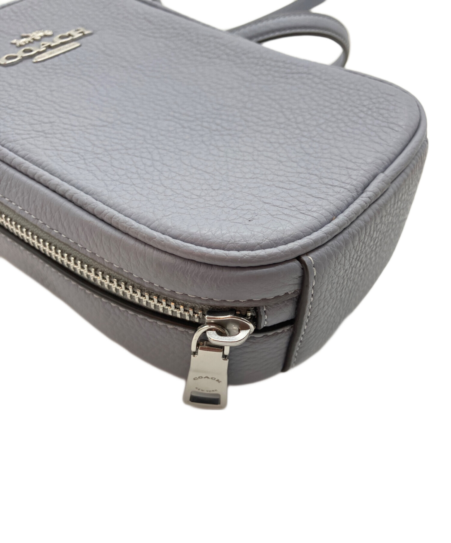 【極美品】COACH コーチ エッジ パック ボディバッグ グレー 中古・古着通販】COACH (コーチ) エヴァフォーンクロスボディバッグ