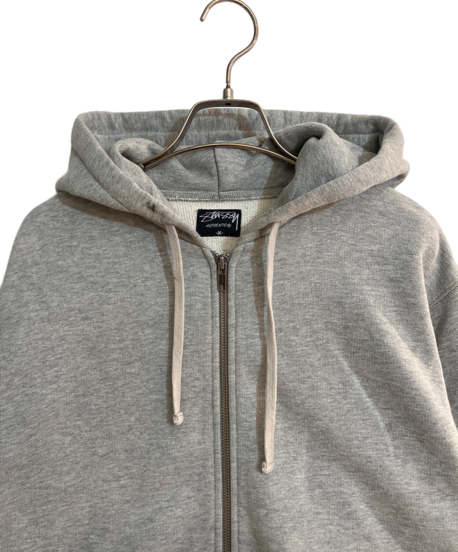 中古・古着通販】stussy (ステューシー) TRIBE ジップパーカー グレー