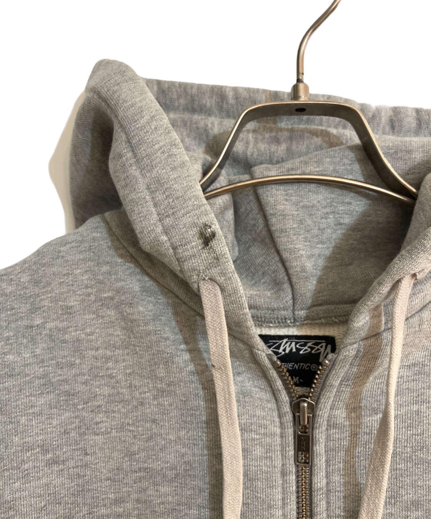 中古・古着通販】stussy (ステューシー) TRIBE ジップパーカー グレー