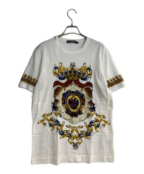 未使用 ドルチェ＆ガッバーナ メタルプレート Tシャツ 56 キャメル 中古・古着通販】DOLCE & GABBANA (ドルチェ＆ガッバーナ) Heraldic