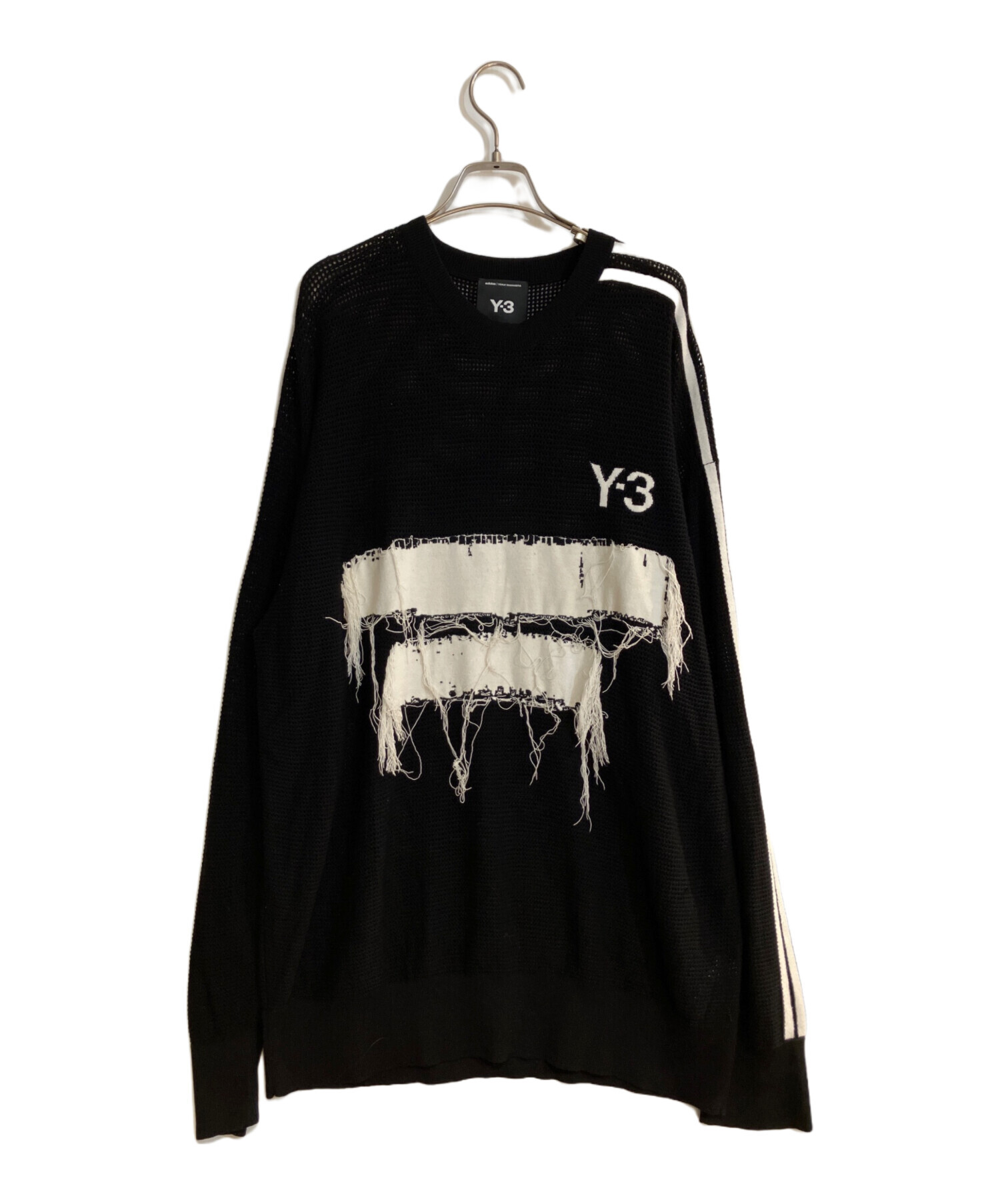 中古・古着通販】Y-3 (ワイスリー) GRAPHIC KNIT CREW SWEATER
