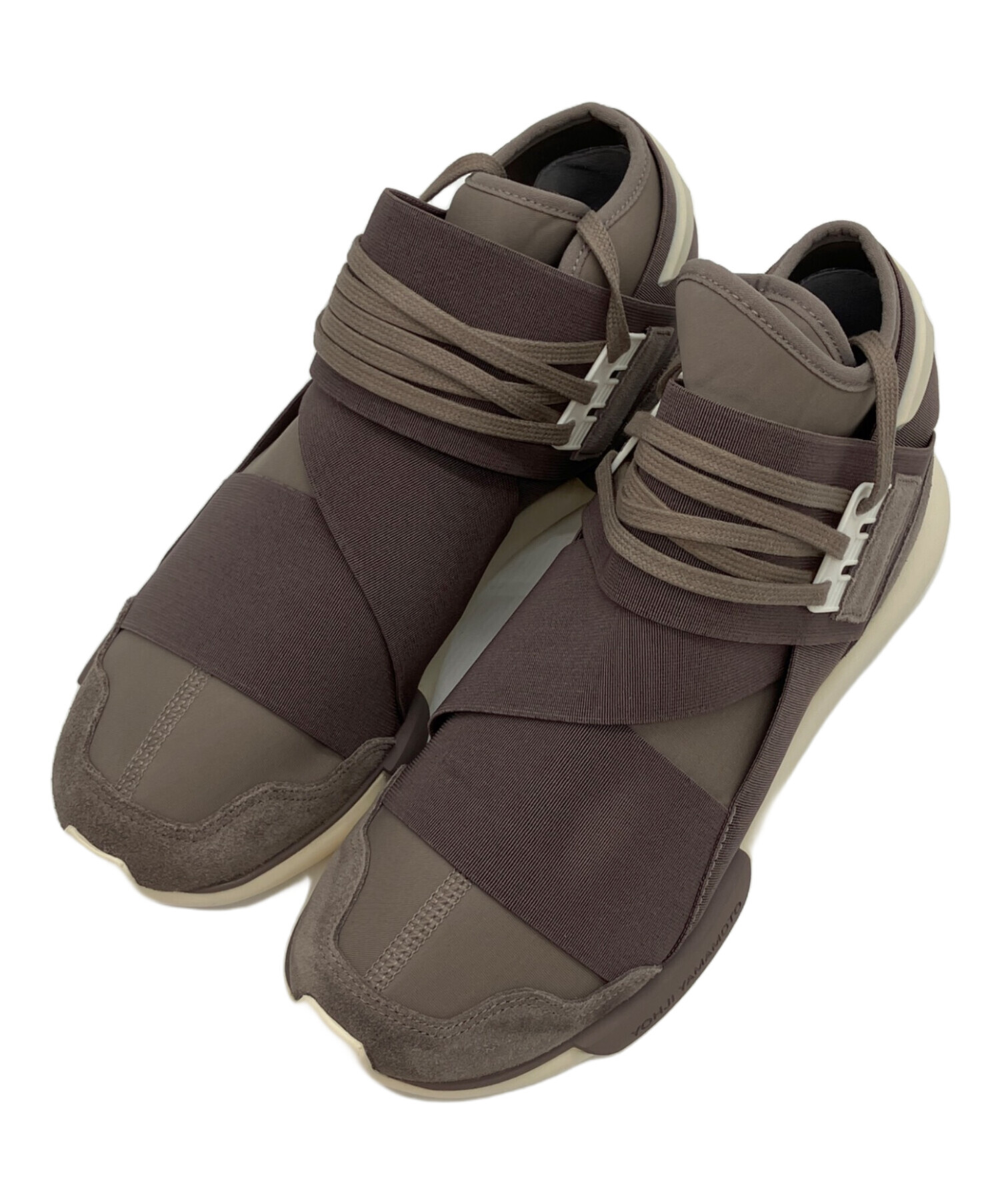 中古・古着通販】Y-3 (ワイスリー) Qasa High ベージュ サイズ:26.5cm