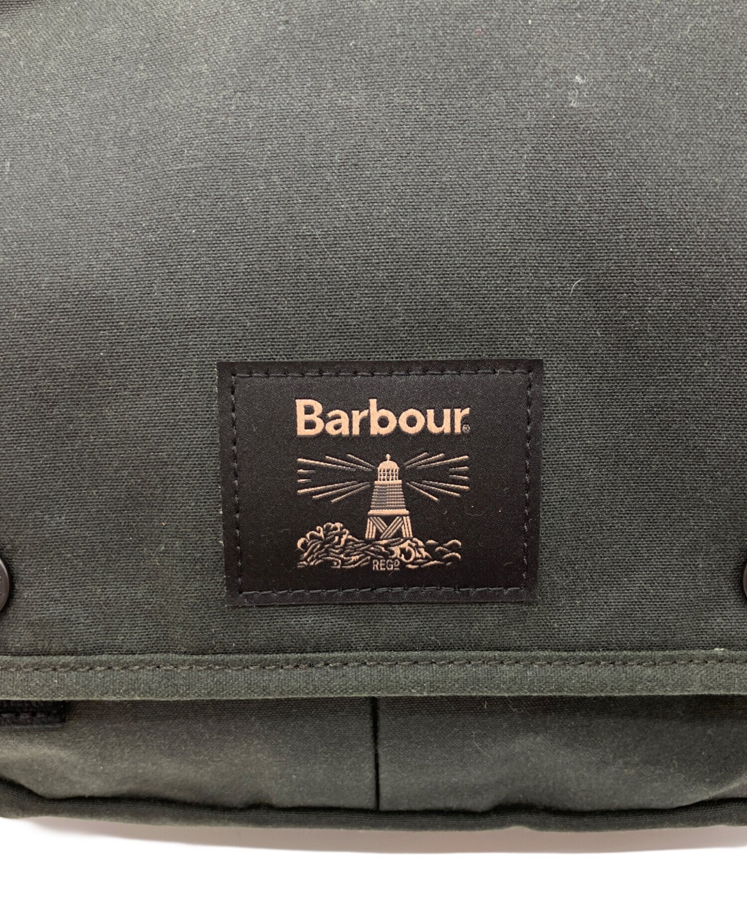 s*d様 【極美品！】40サイズ Barbour × グリーンレーベル　リバーシ 中古・古着通販】Barbour (バブアー) FIELD WAX RIEVER CROSSBODY BAG