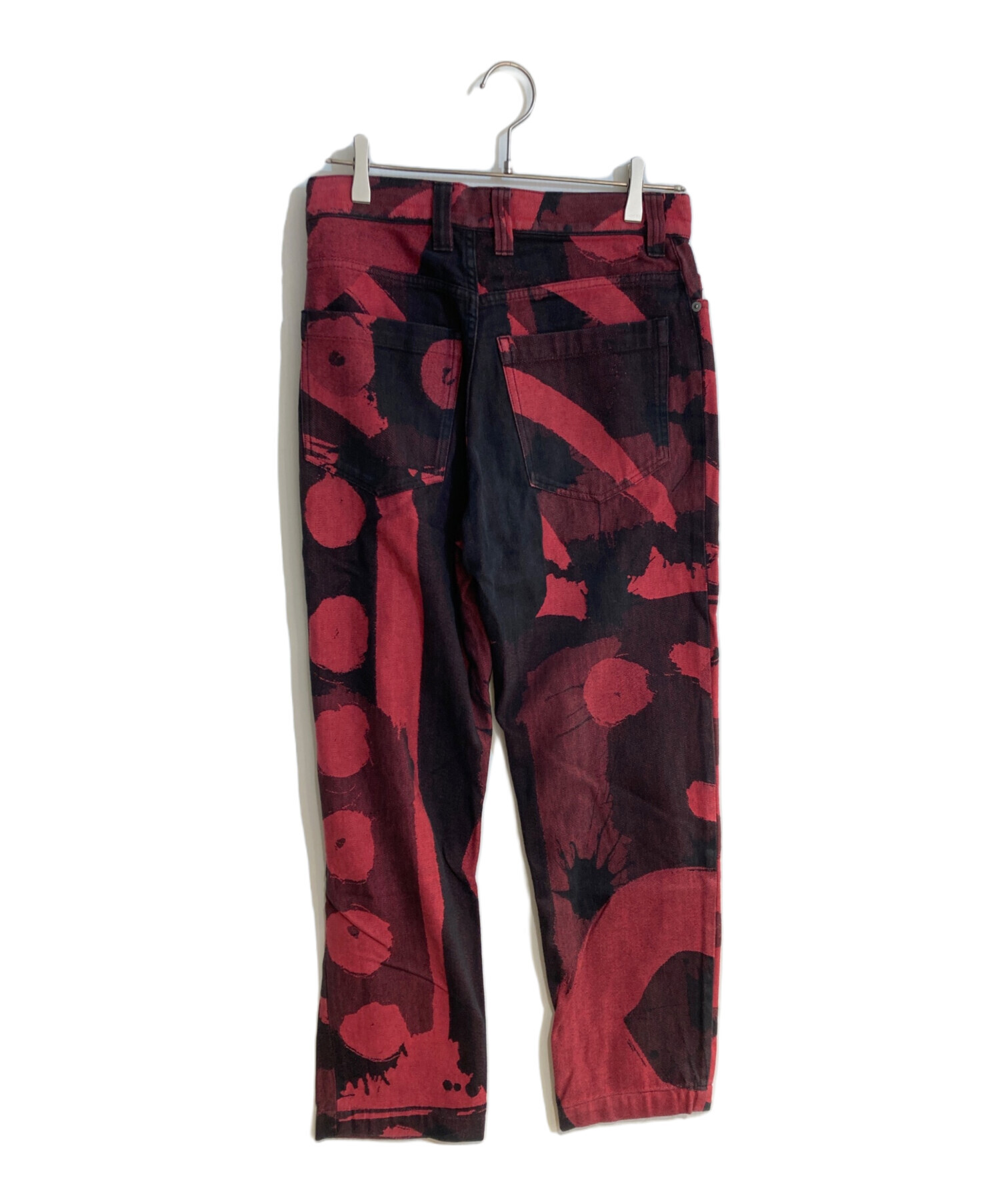 HOMME PLISSÉ ISSEY MIYAKE 赤 プリーツパンツ　中古 中古・古着通販】HOMME PLISSE ISSEY MIYAKE (オム プリッセ イッセイ