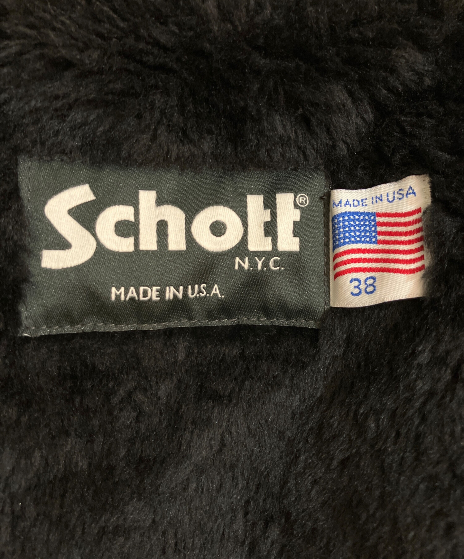 中古・古着通販】Schott (ショット) 641ボアライナー付シングル