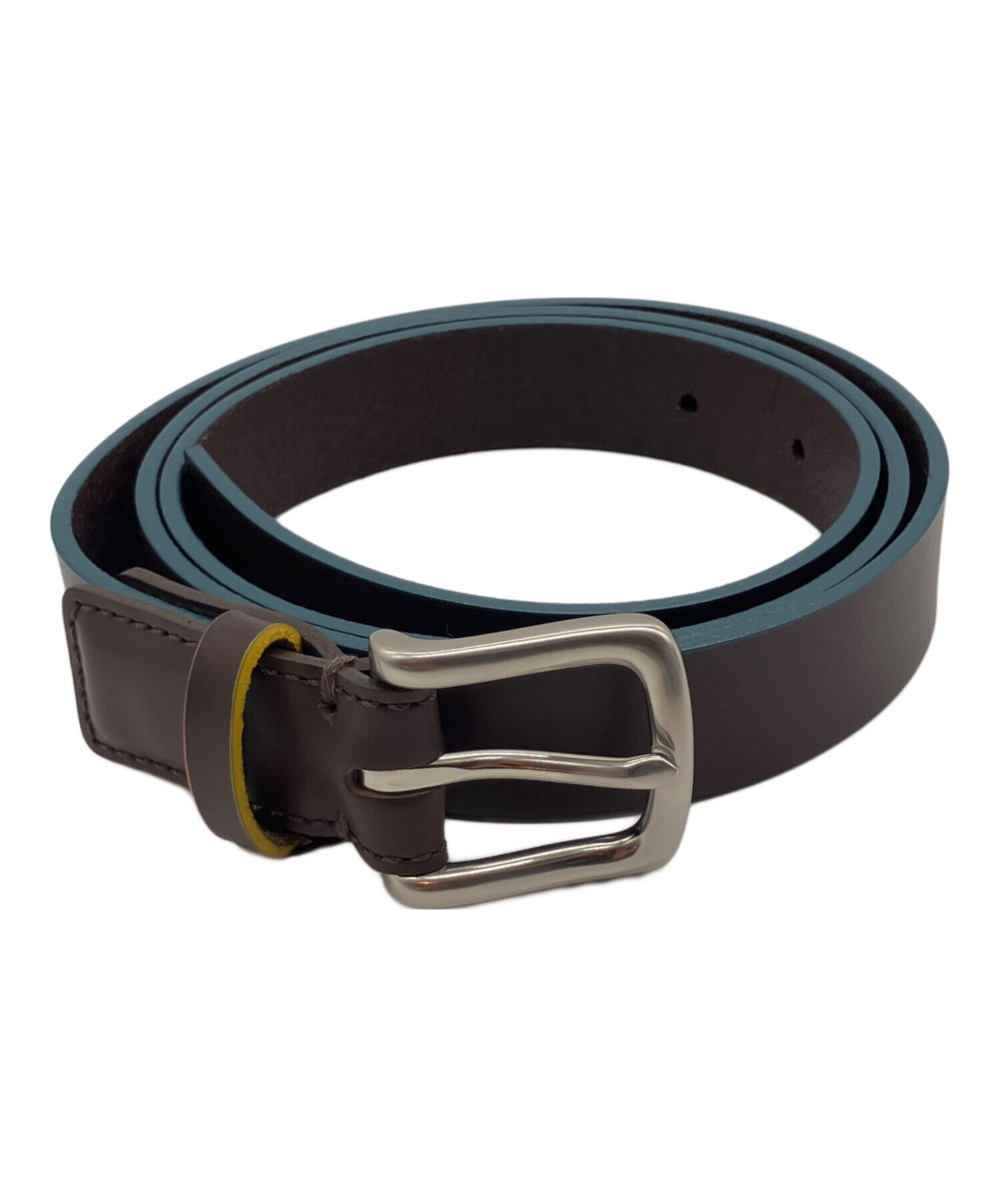 中古・古着通販】Paul Smith (ポールスミス) レザーベルト ブラウン 未