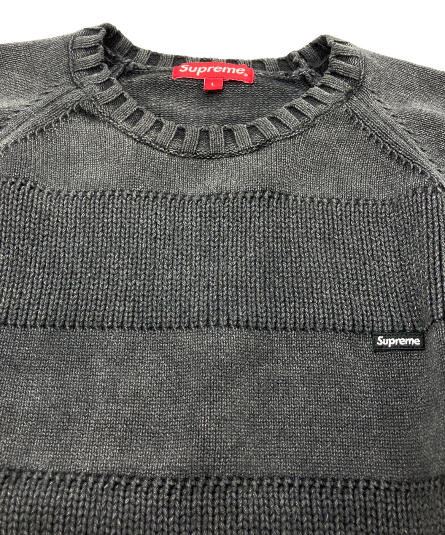 中古・古着通販】Supreme (シュプリーム) Small Box Stripe Sweater
