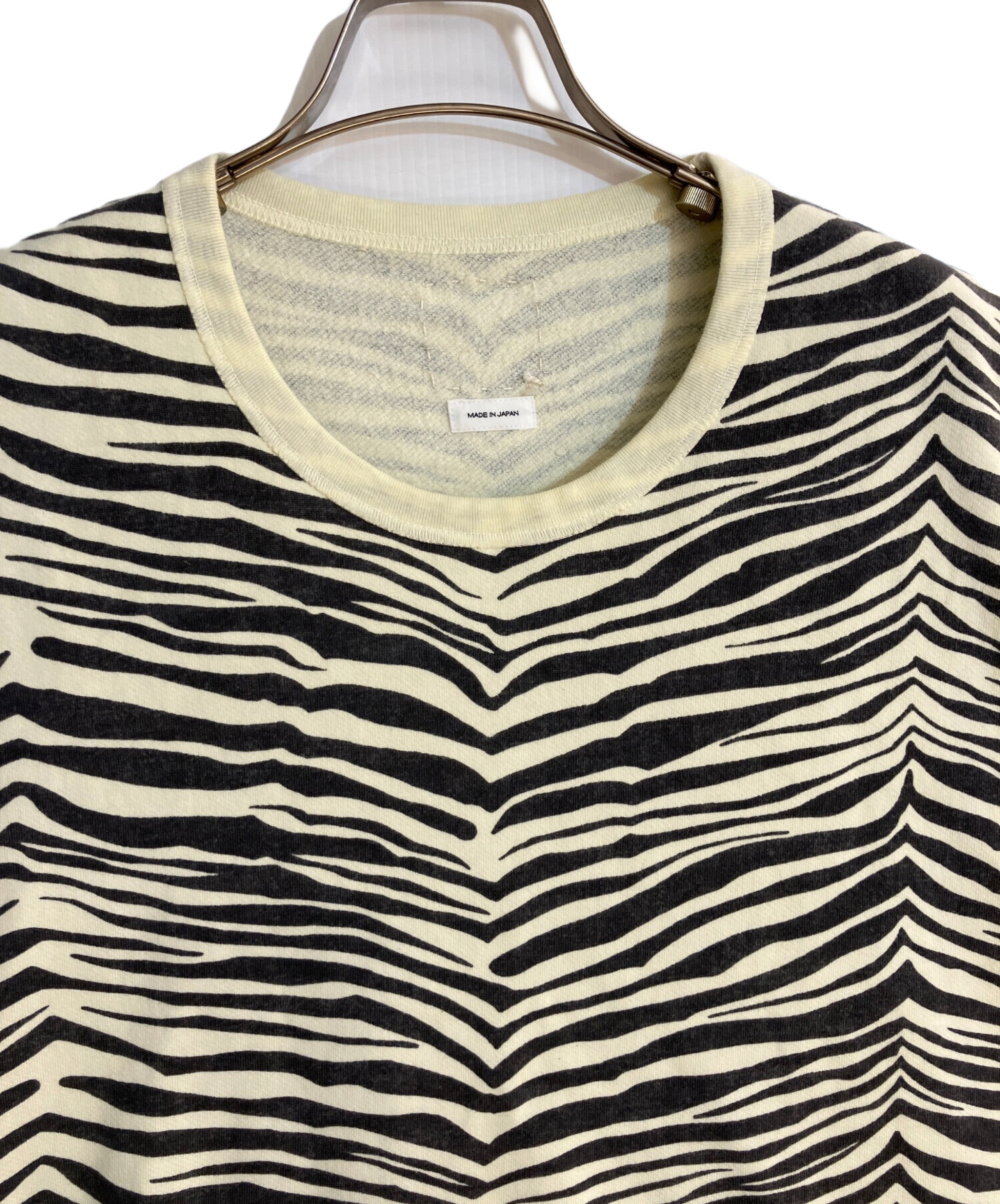 中古・古着通販】VISVIM (ビズビム) JUMBO TEE S/L QUAGGA イエロー