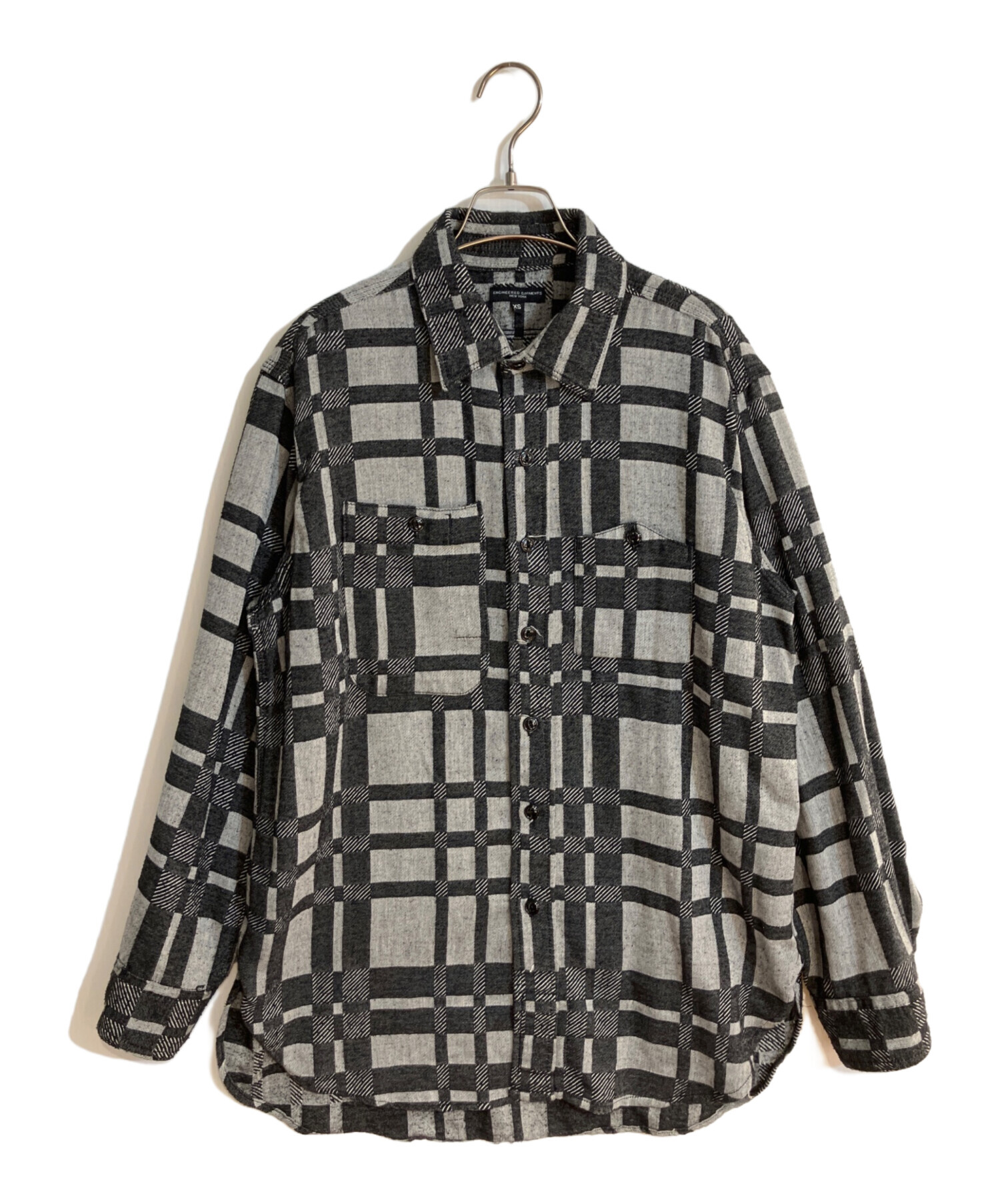 Engineered Garments Shirt チャックシャツ ガーメンツL 中古・古着通販】Engineered Garments (エンジニアド ガーメンツ) Work