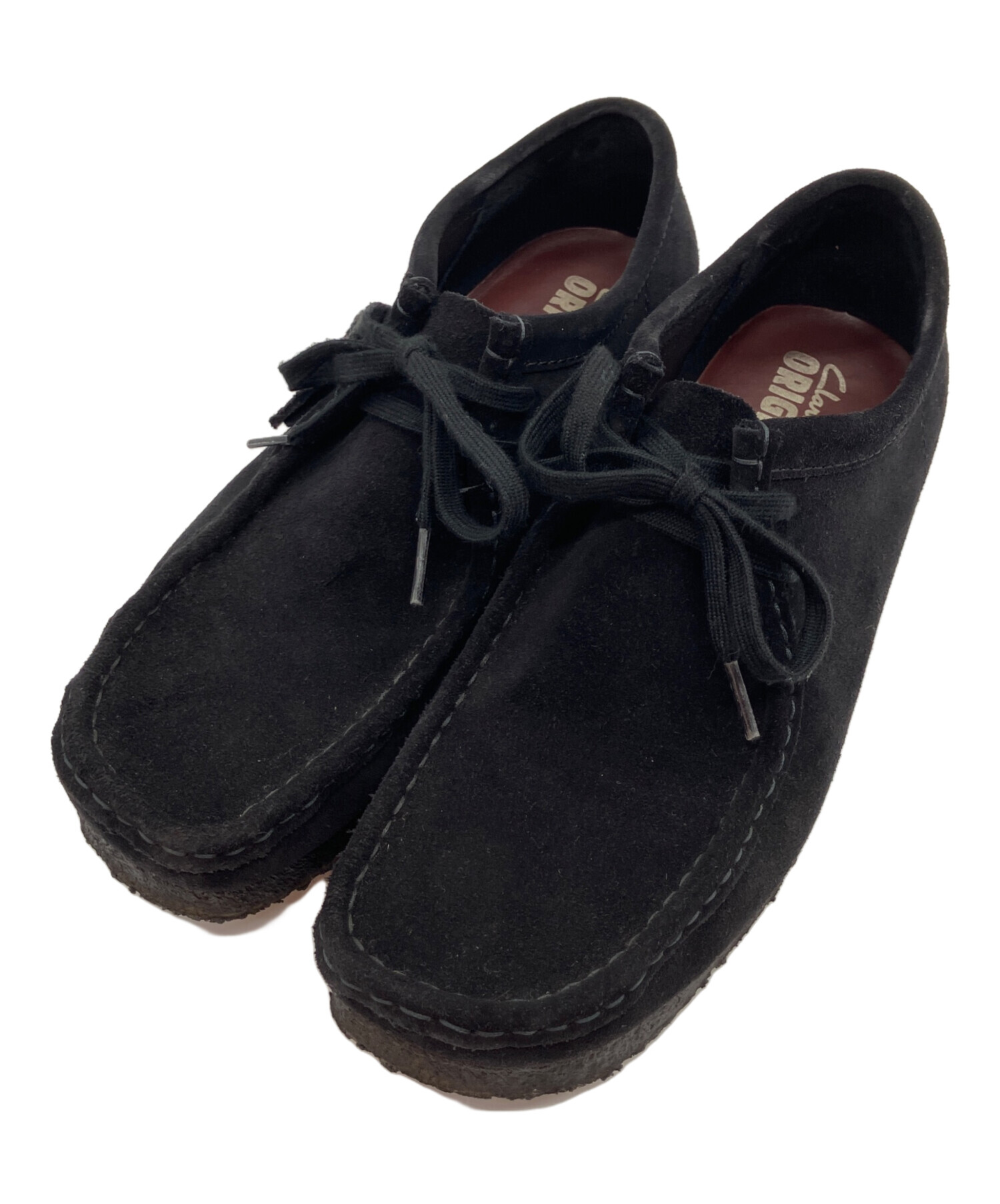 中古・古着通販】CLARKS (クラークス) Wallabee ブラック サイズ:26.5
