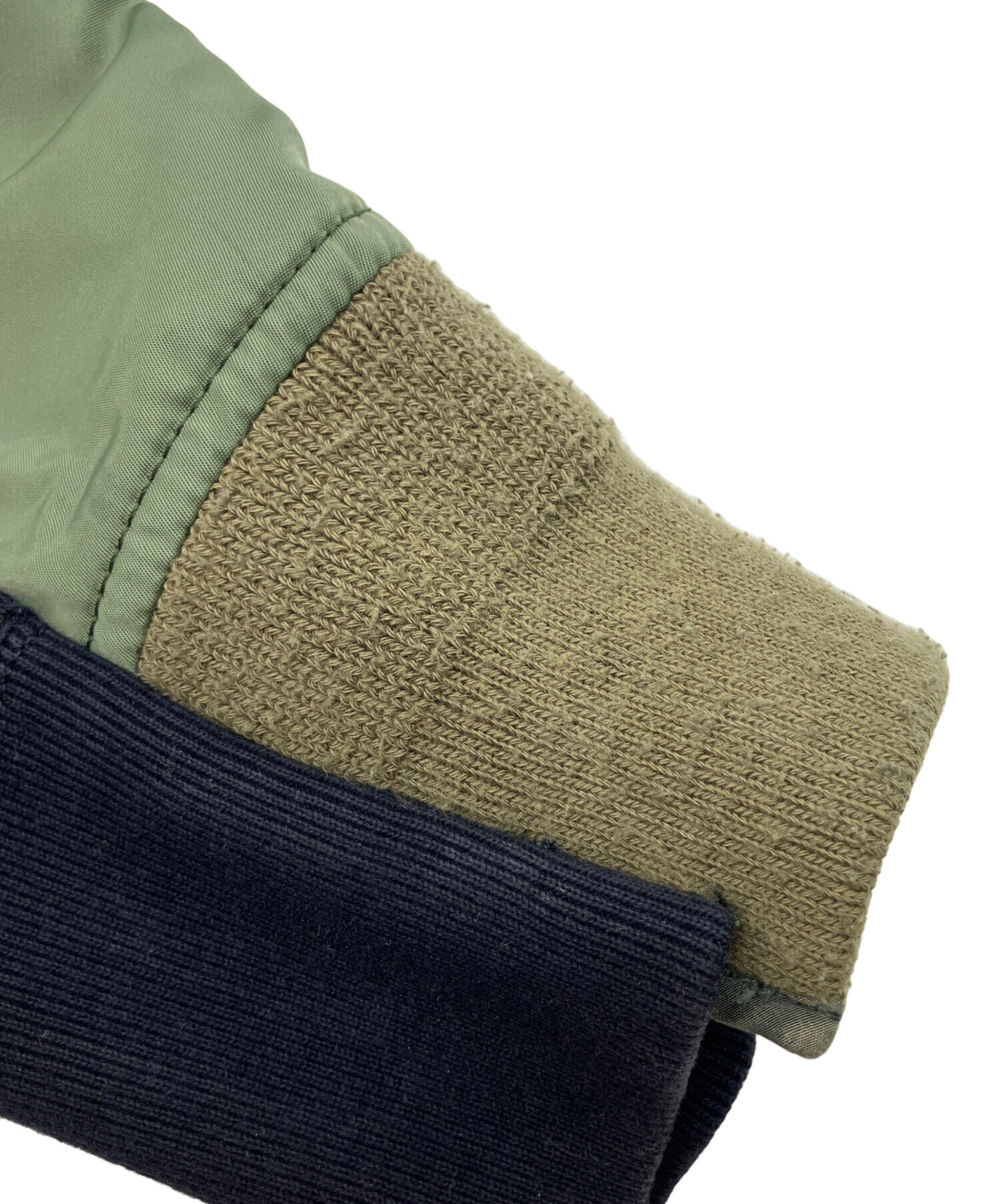 中古・古着通販】sacai (サカイ) Sponge Sweat x MA-1 Hoodie/スポンジ