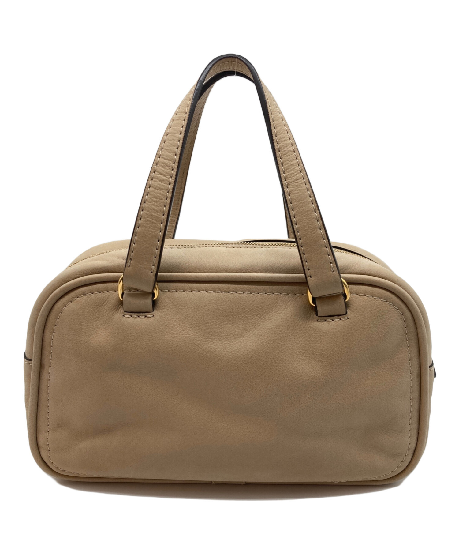 中古・古着通販】LOEWE (ロエベ) アナグラム タッセル ミニボストン 