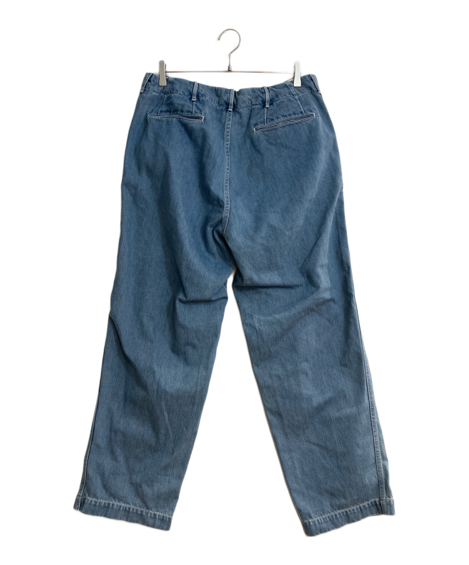 中古・古着通販】nanamica (ナナミカ) Wide Denim Pants/ワイドデニム 