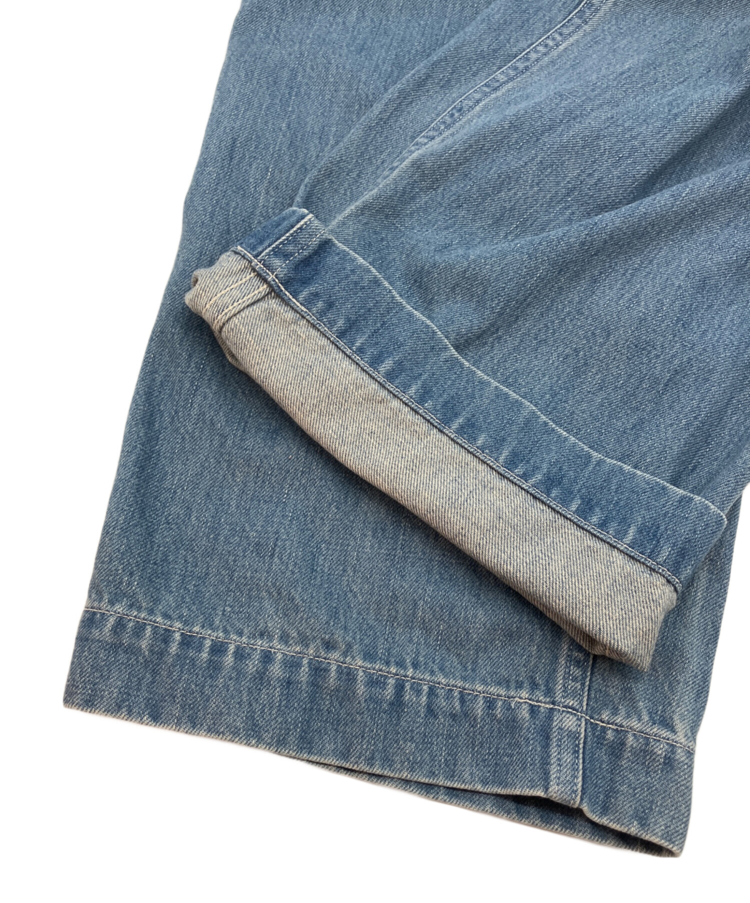 中古・古着通販】nanamica (ナナミカ) Wide Denim Pants/ワイドデニム 