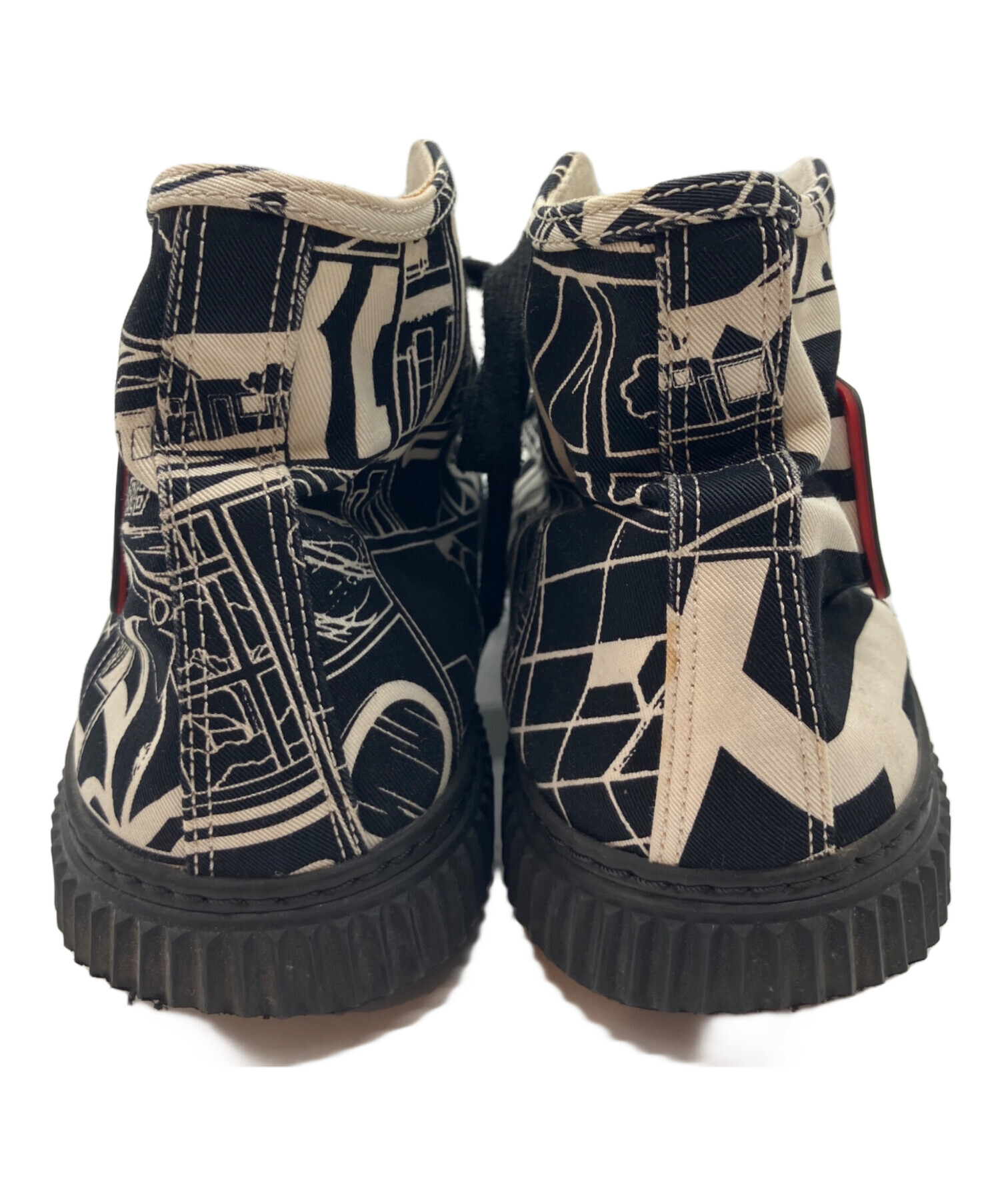 中古・古着通販】PRADA SPORTS (プラダスポーツ) COMIC HIGH TOP