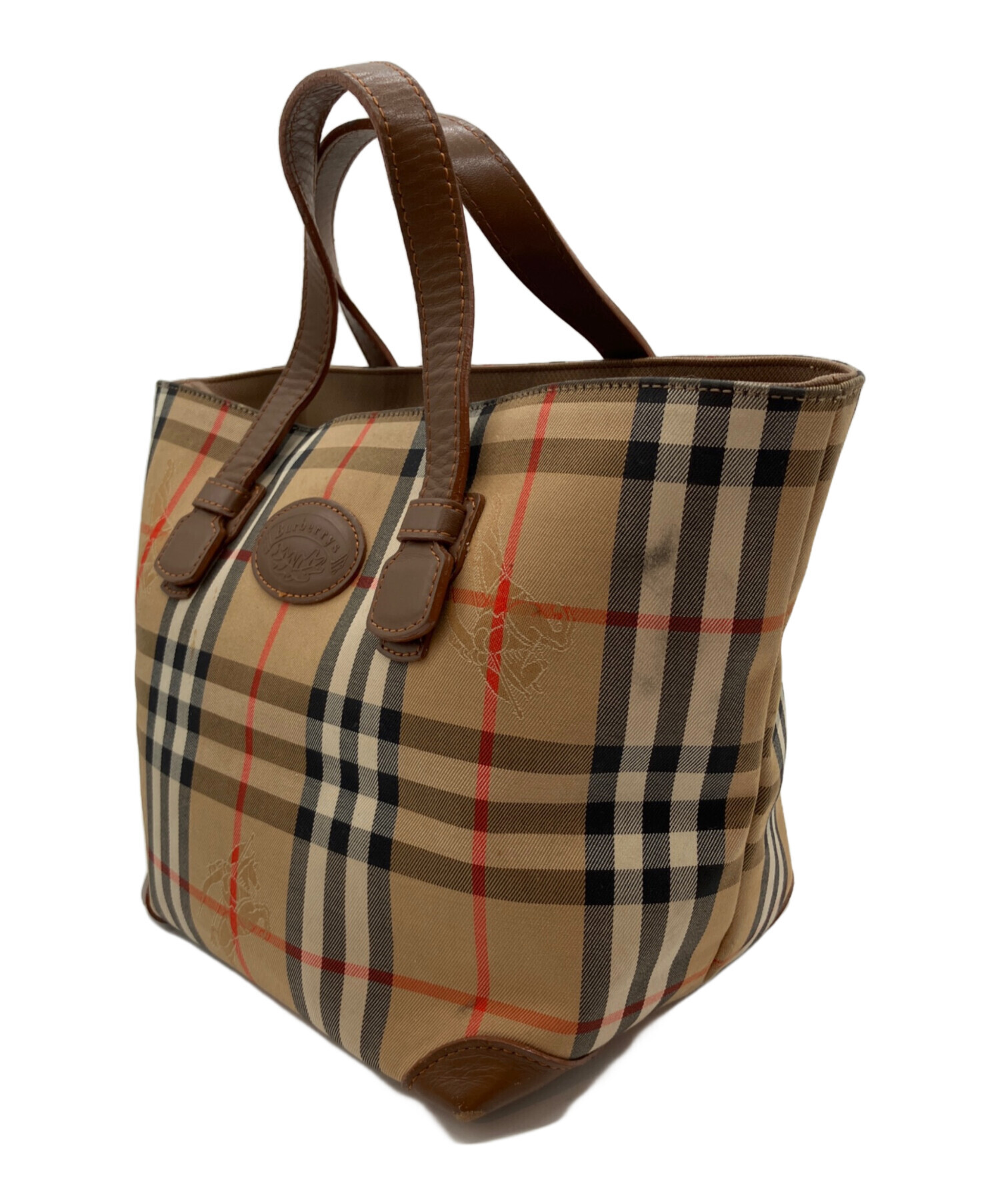 中古・古着通販】BURBERRY (バーバリー) シャドーホース舟形ノバ