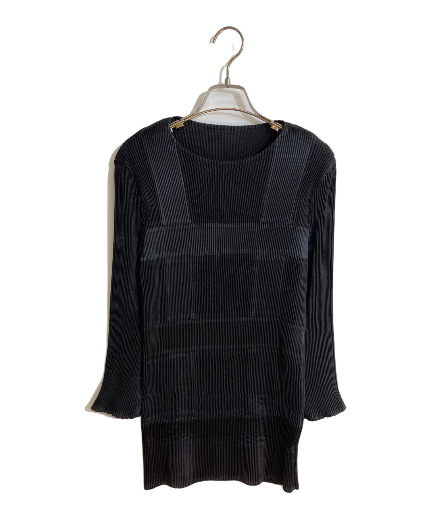 中古・古着通販】ISSEY MIYAKE (イッセイミヤケ) 97SSチェックプリーツ