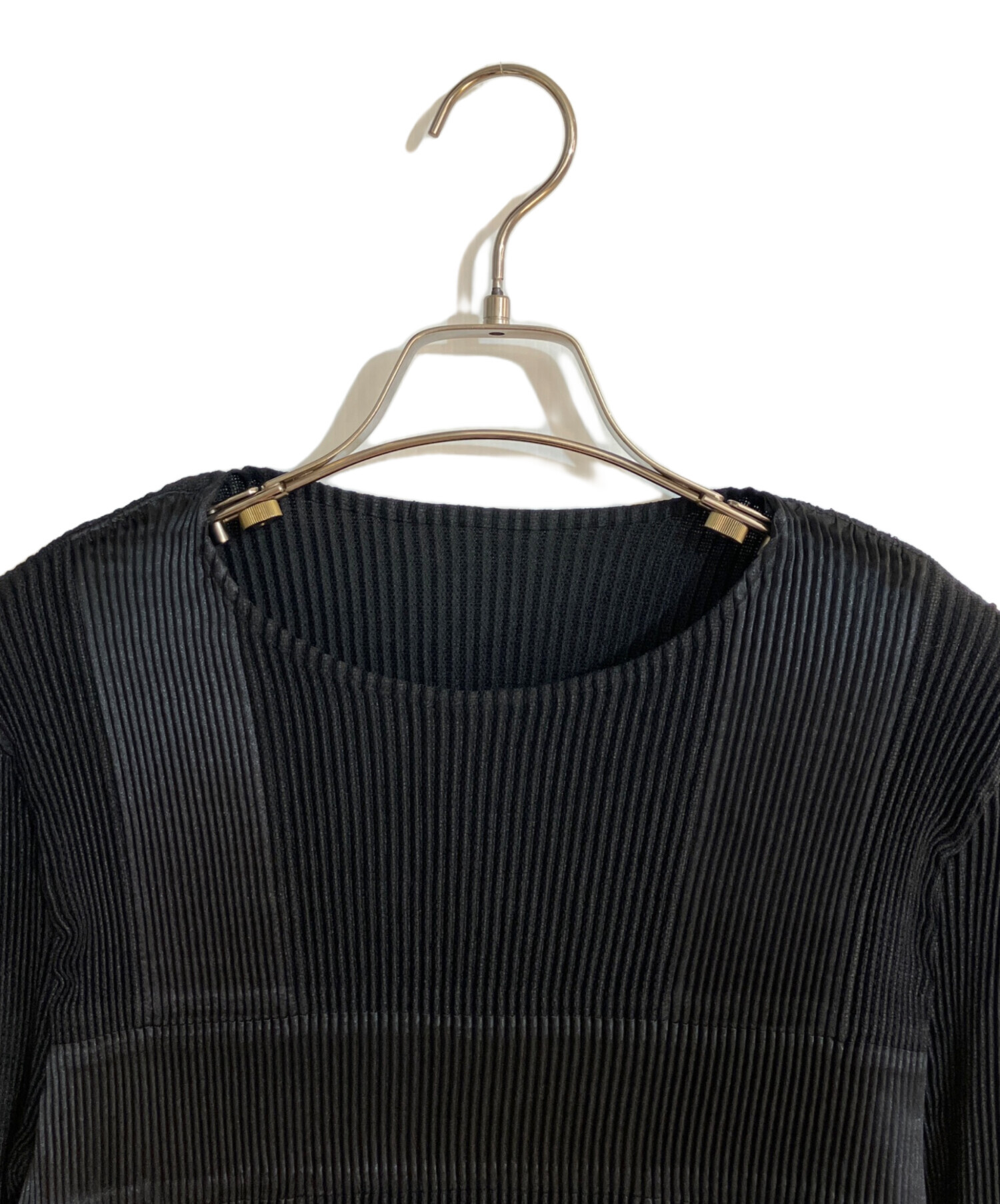 中古・古着通販】ISSEY MIYAKE (イッセイミヤケ) 97SSチェックプリーツ