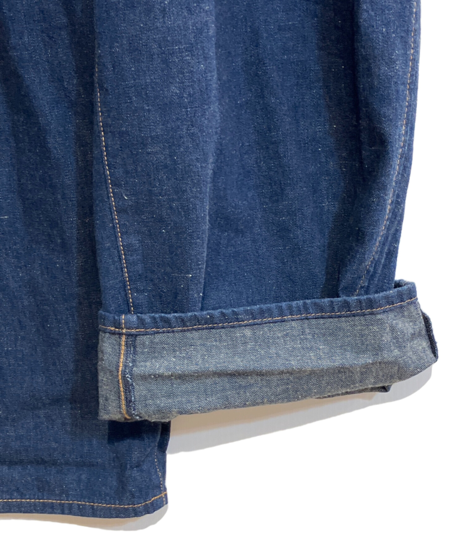 中古・古着通販】BROCHURE (ブローシュアー) 25SS 1P HEATHER DENIM