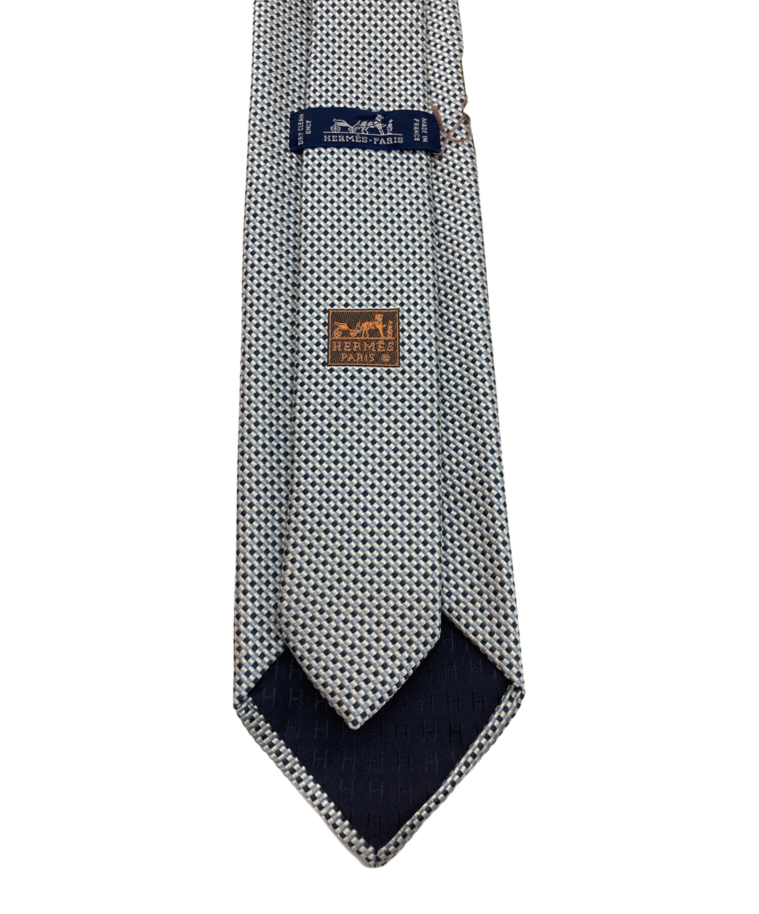 中古・古着通販】HERMES (エルメス) シルクネクタイ サントノーレ