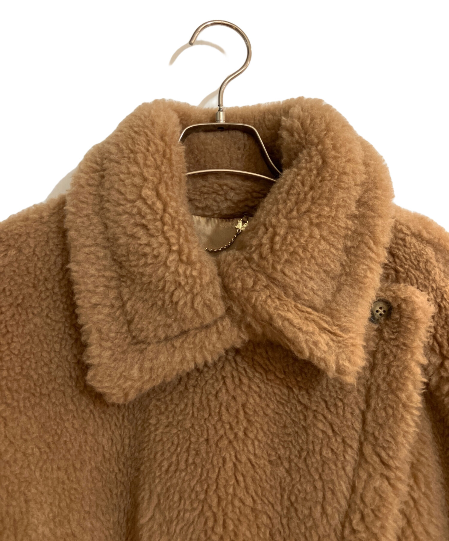 中古・古着通販】MaxMara (マックスマーラ) テディベアケープポンチョ