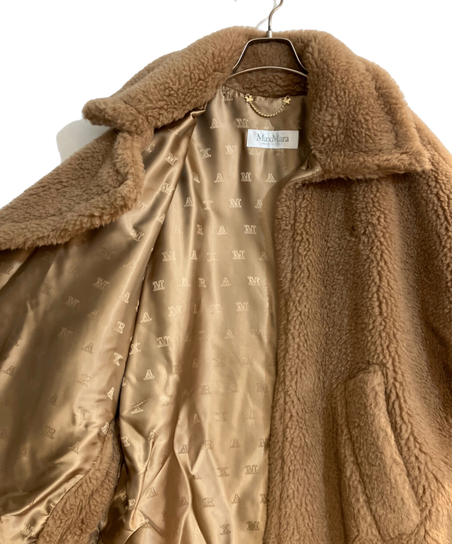 中古・古着通販】MaxMara (マックスマーラ) テディベアケープポンチョ