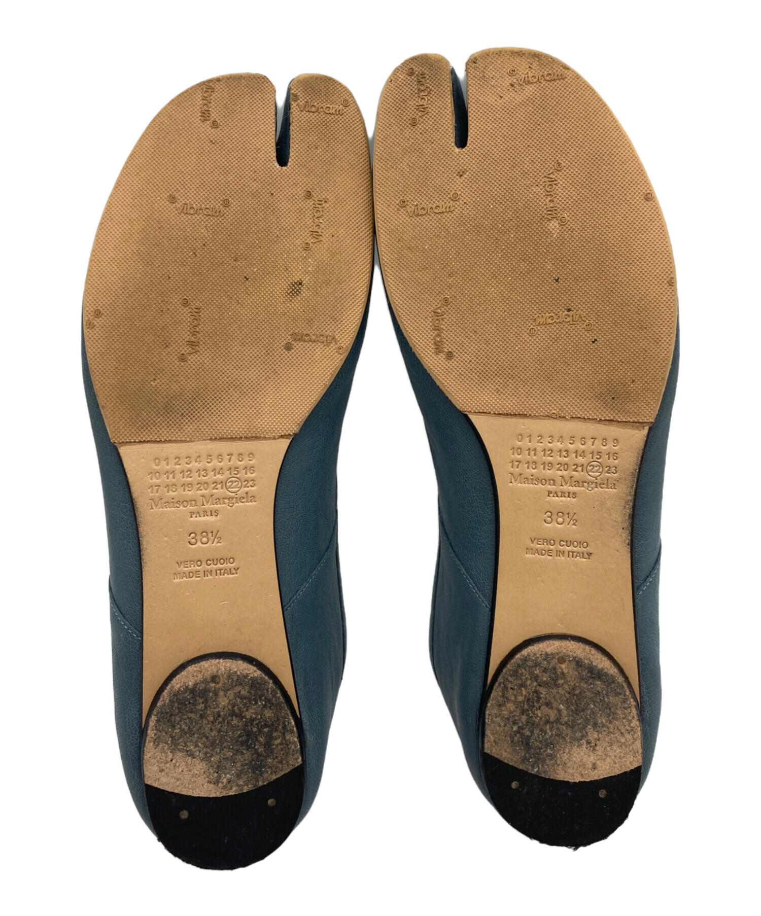 【店舗購入/裏張り済】Maison Margiela タビバレエ　ヒール 店舗購入/裏張り済】Maison Margiela タビバレエ ヒール マルジェラ