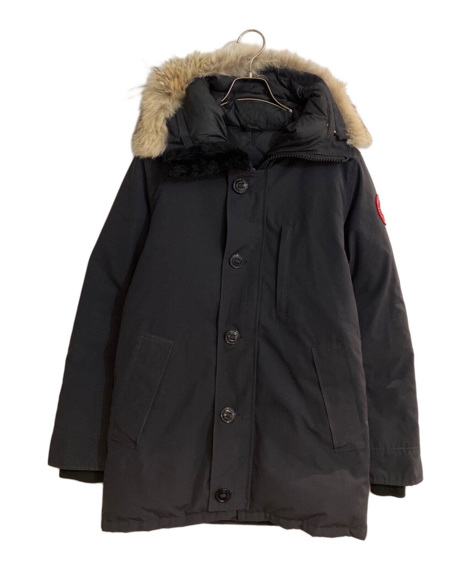   ジャスパーパーカー XS ブラック※断捨離セール 中古・古着通販】CANADA GOOSE (カナダグース) JASPER PARKA