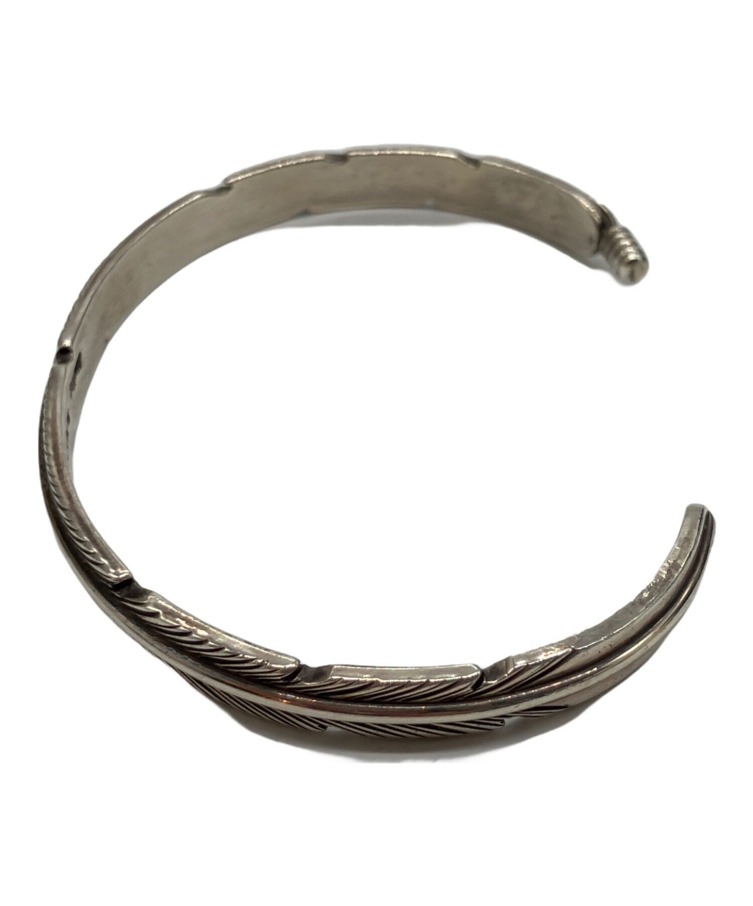 中古・古着通販】NAVAJO (ナバホ) フェザーバングル シルバー