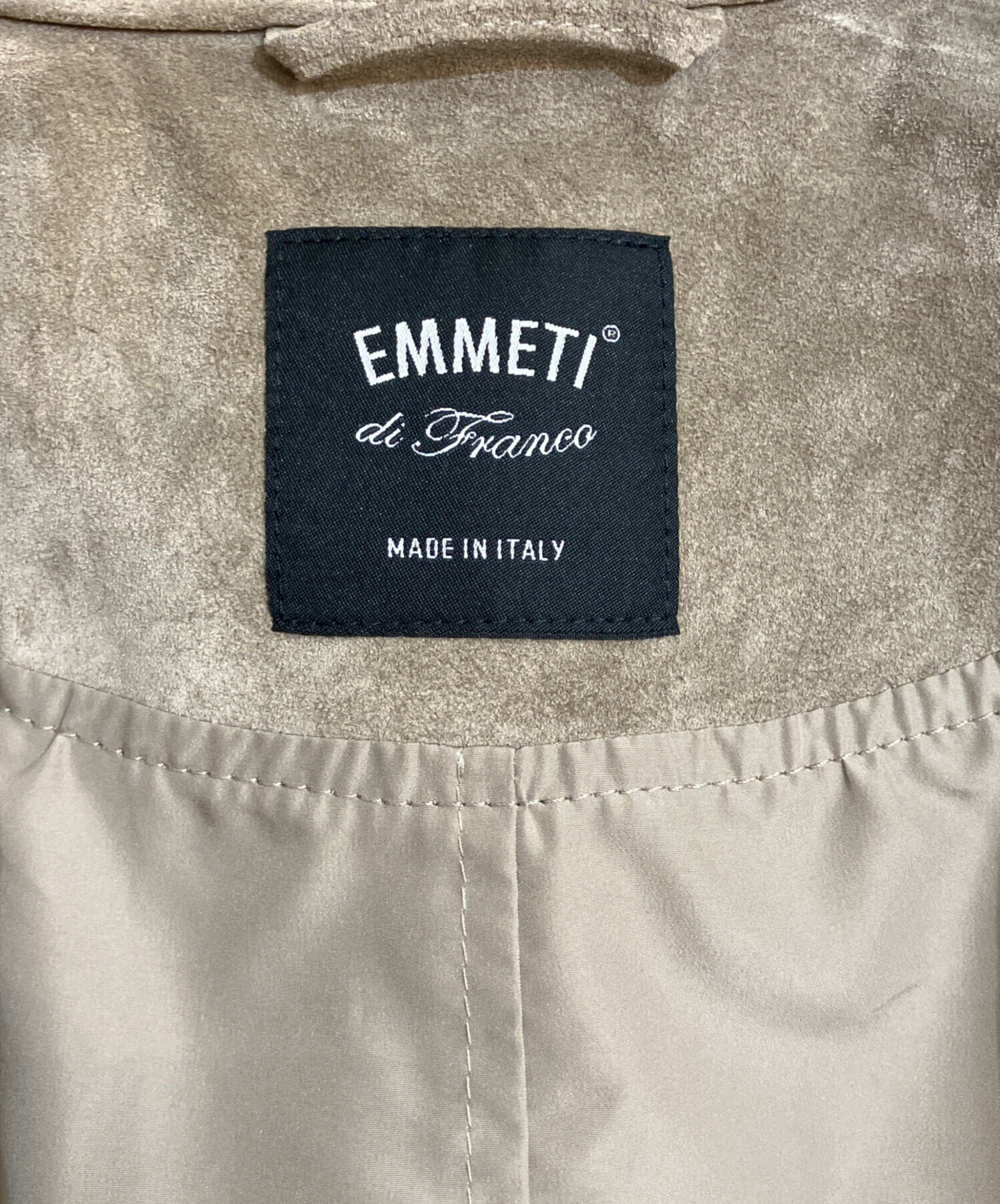 中古・古着通販】EMMETI (エンメティ) カーフスエード ライダース