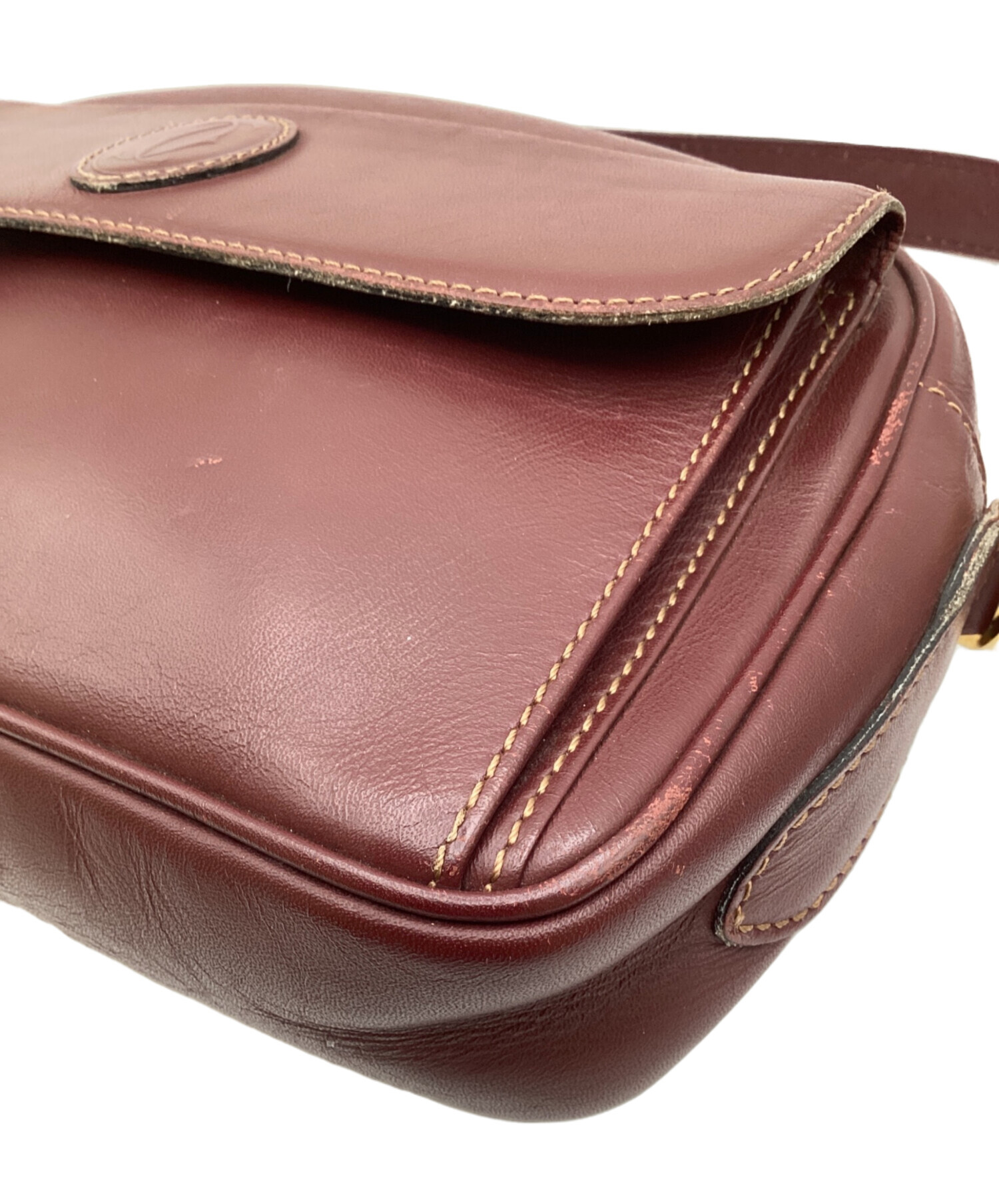 中古・古着通販】Cartier (カルティエ) マストラインショルダーバッグ