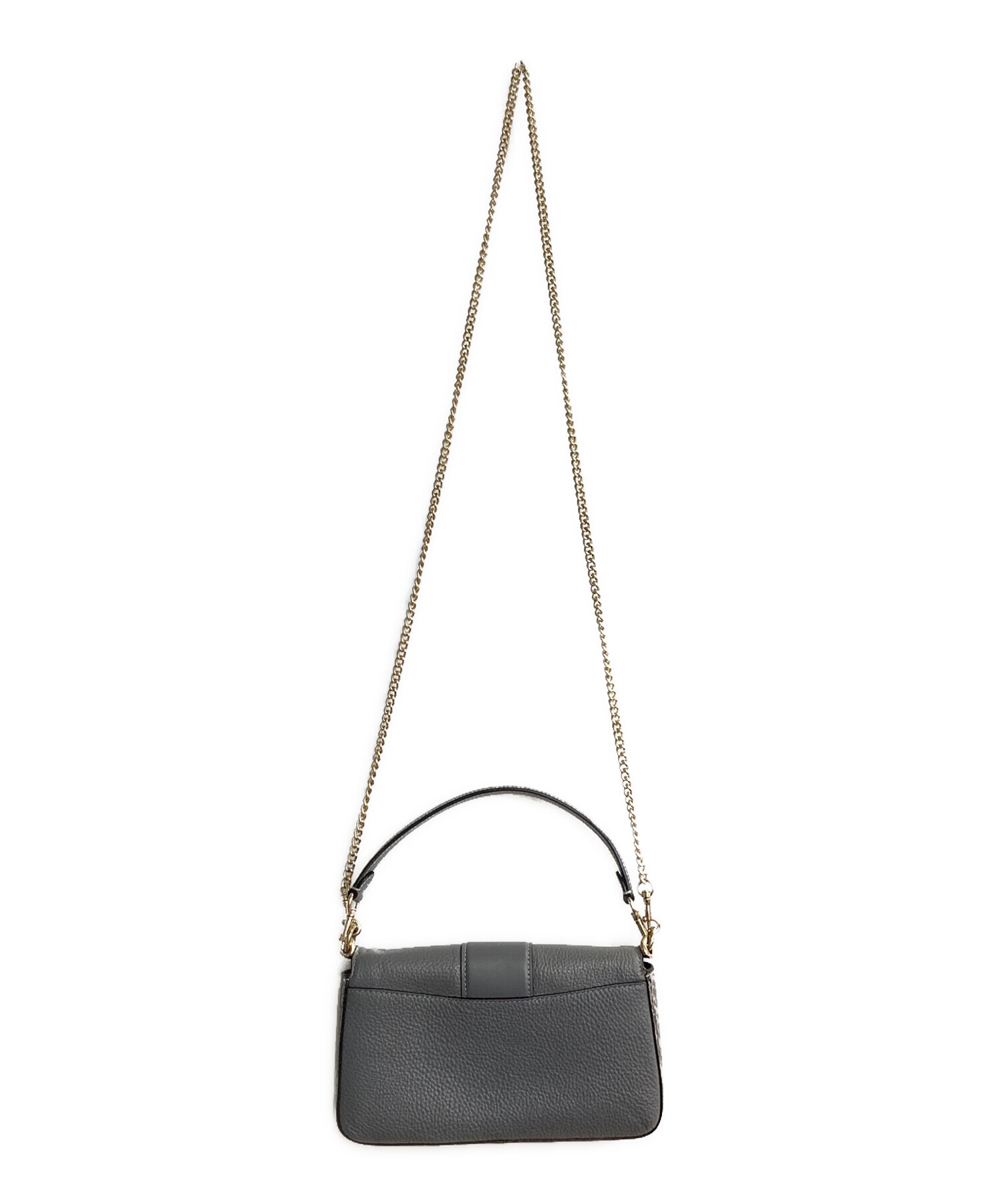 中古・古着通販】COACH (コーチ) ミニ グレース クロスボディ グレー