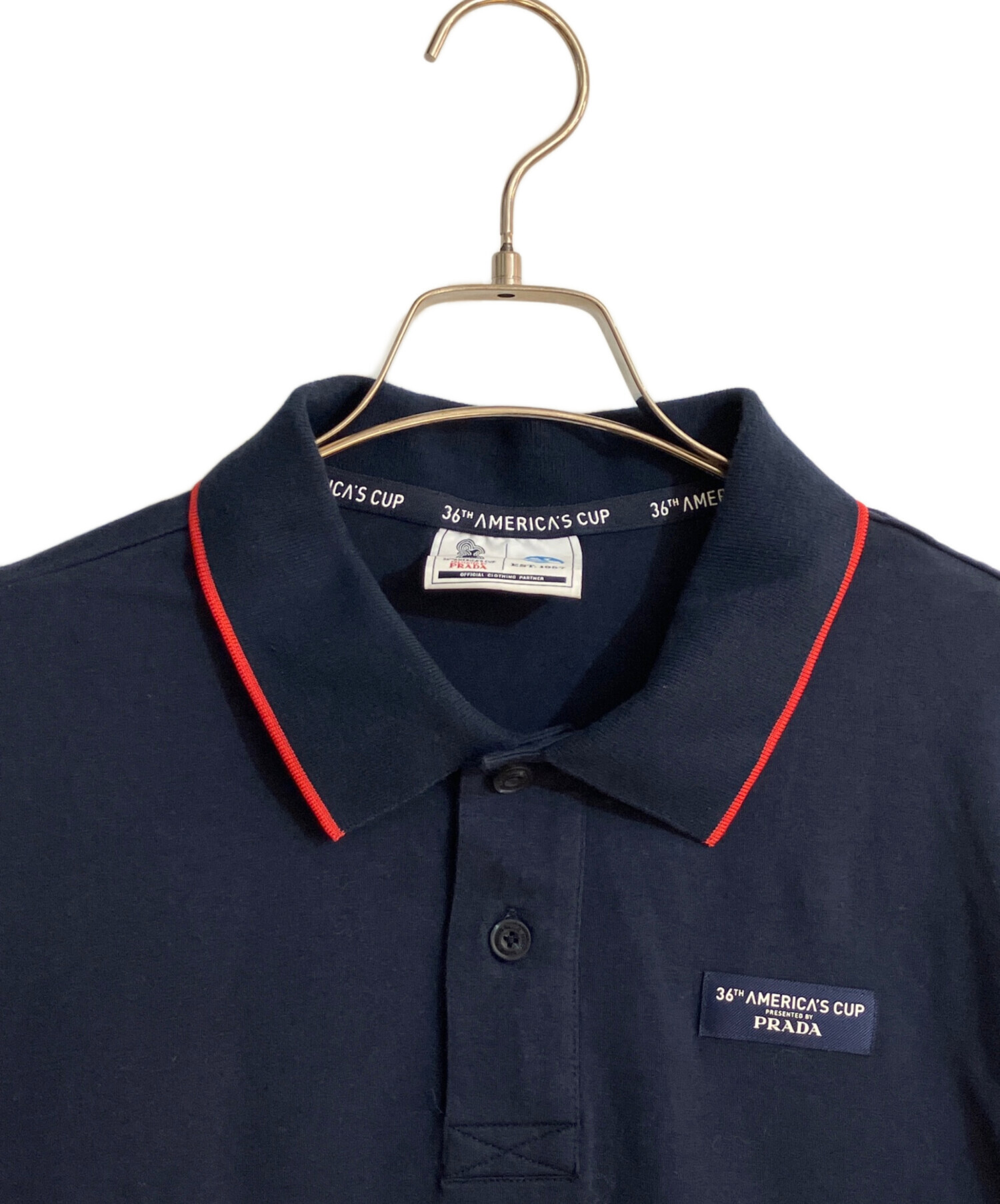 中古・古着通販】PRADA (プラダ) ピクトン ポロシャツ ネイビー サイズ