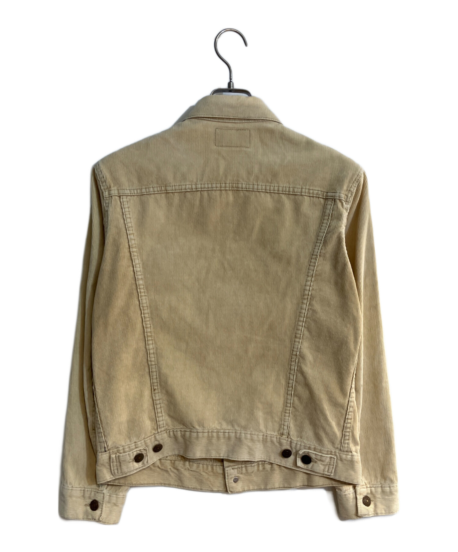 リーバイス トラッカージャケット コーデュロイ ベージュ 中古・古着通販】LEVI'S (リーバイス) コーデュロイトラッカー
