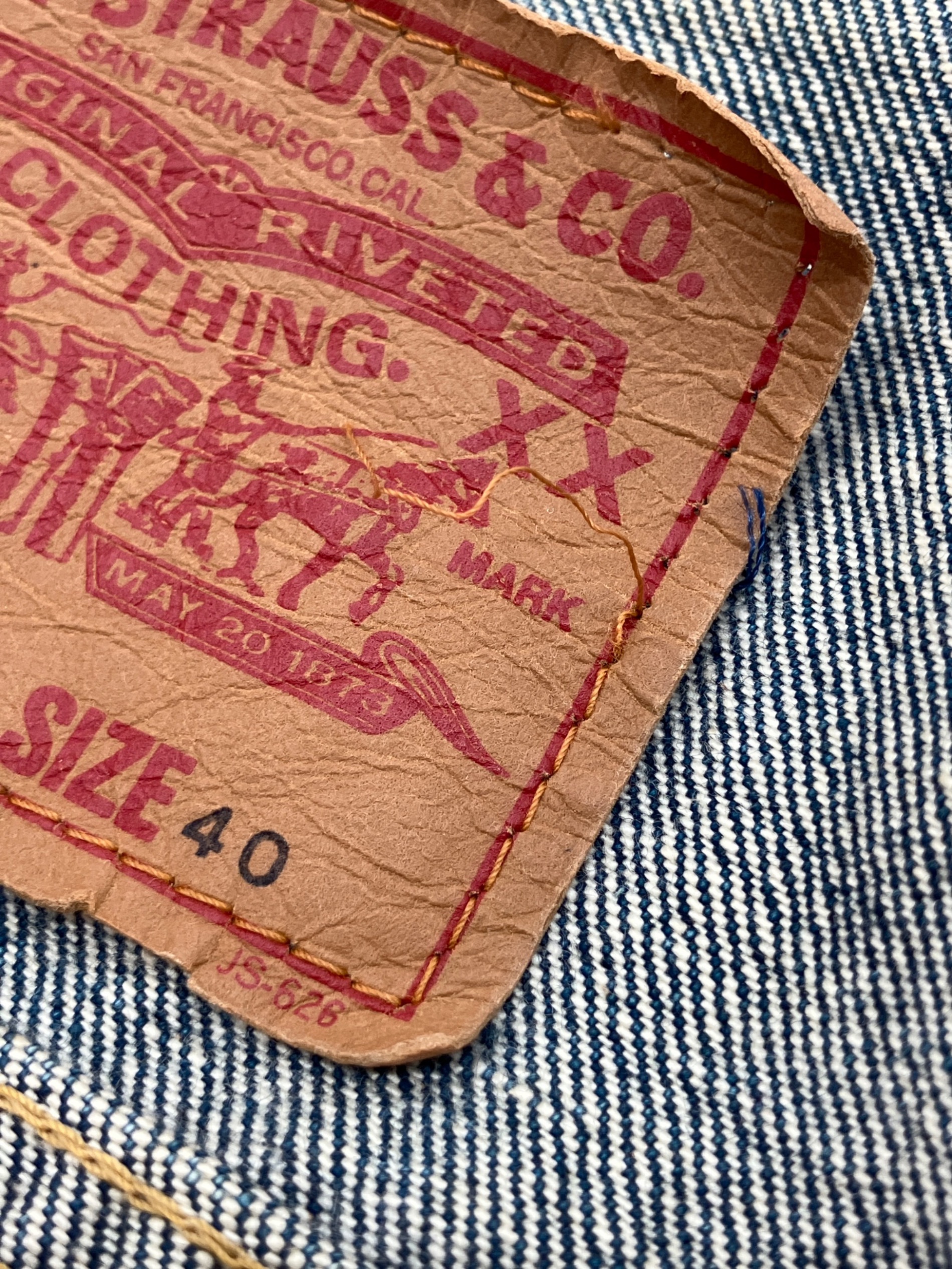 中古・古着通販】LEVI'S (リーバイス) 90's 3rd 復刻71557デニム